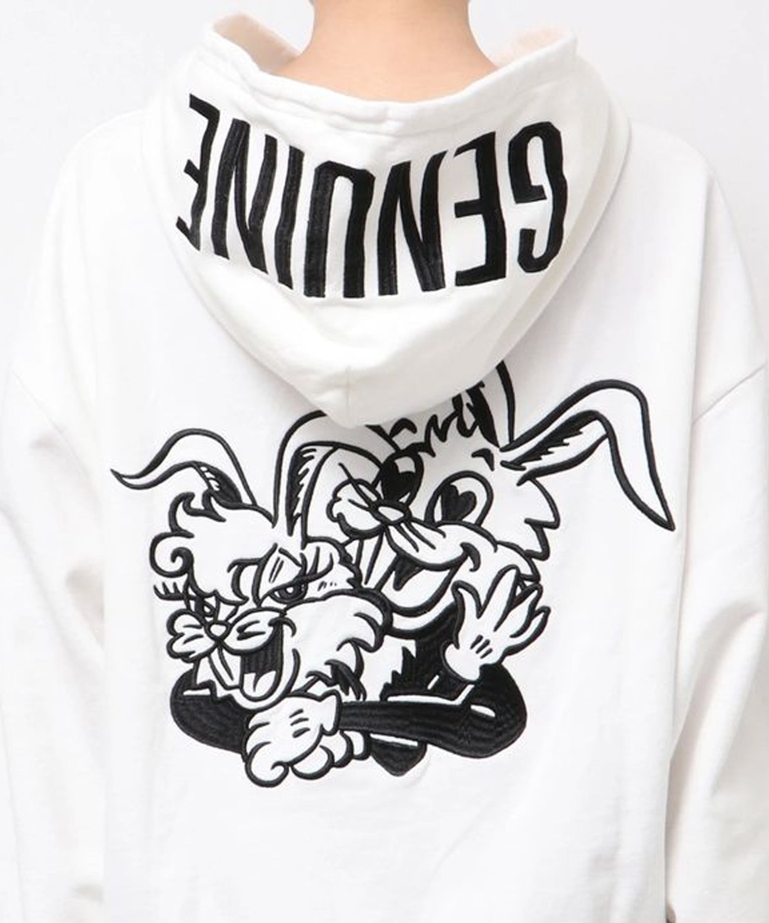 GYDA ジェイダ プルオーバー パーカー レディース GENUINE BUNNY スウェット パーカー 072552703101(O.WHT-FREE)