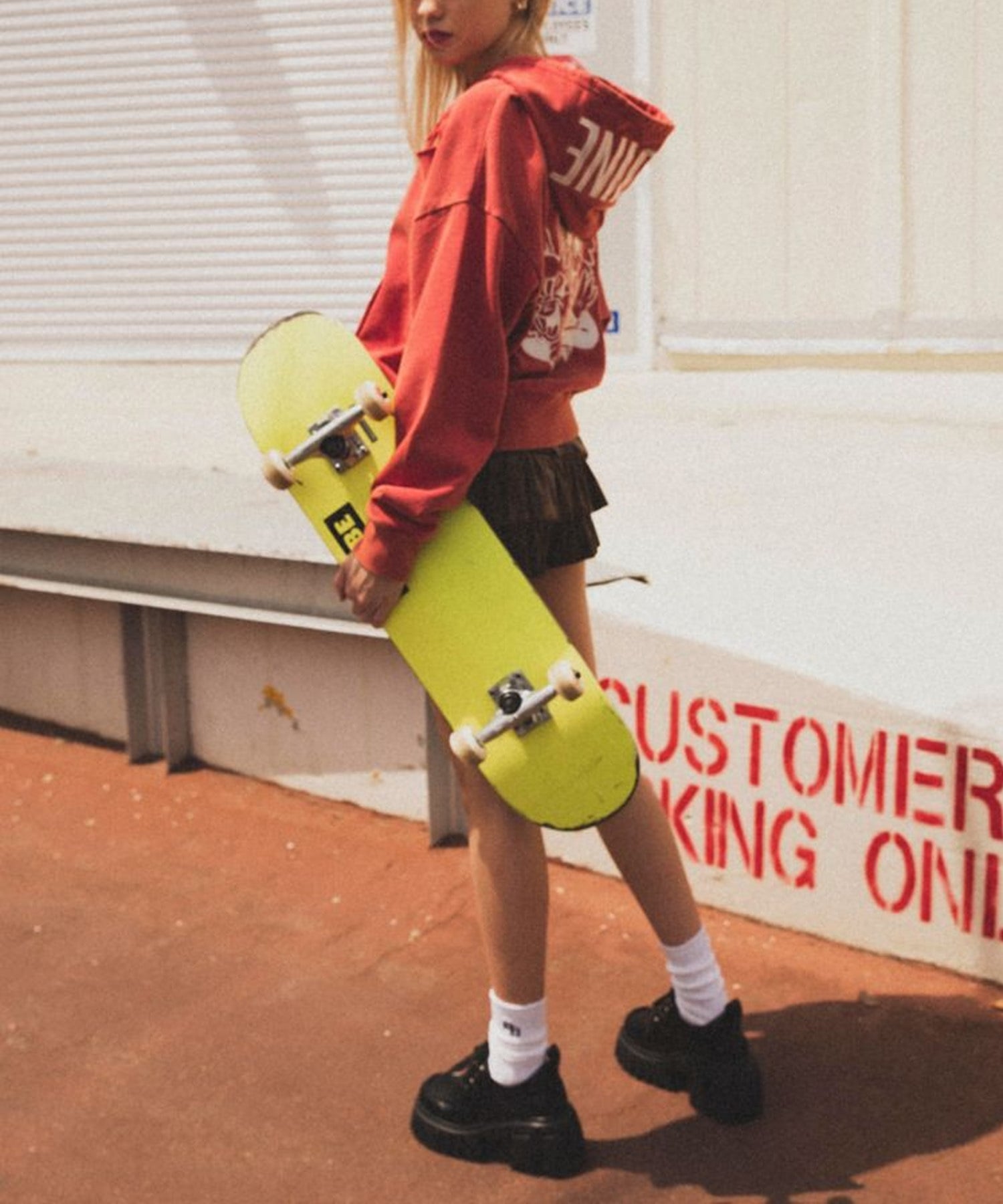 GYDA ジェイダ プルオーバー パーカー レディース GENUINE BUNNY スウェット パーカー 072552703101(O.WHT-FREE)