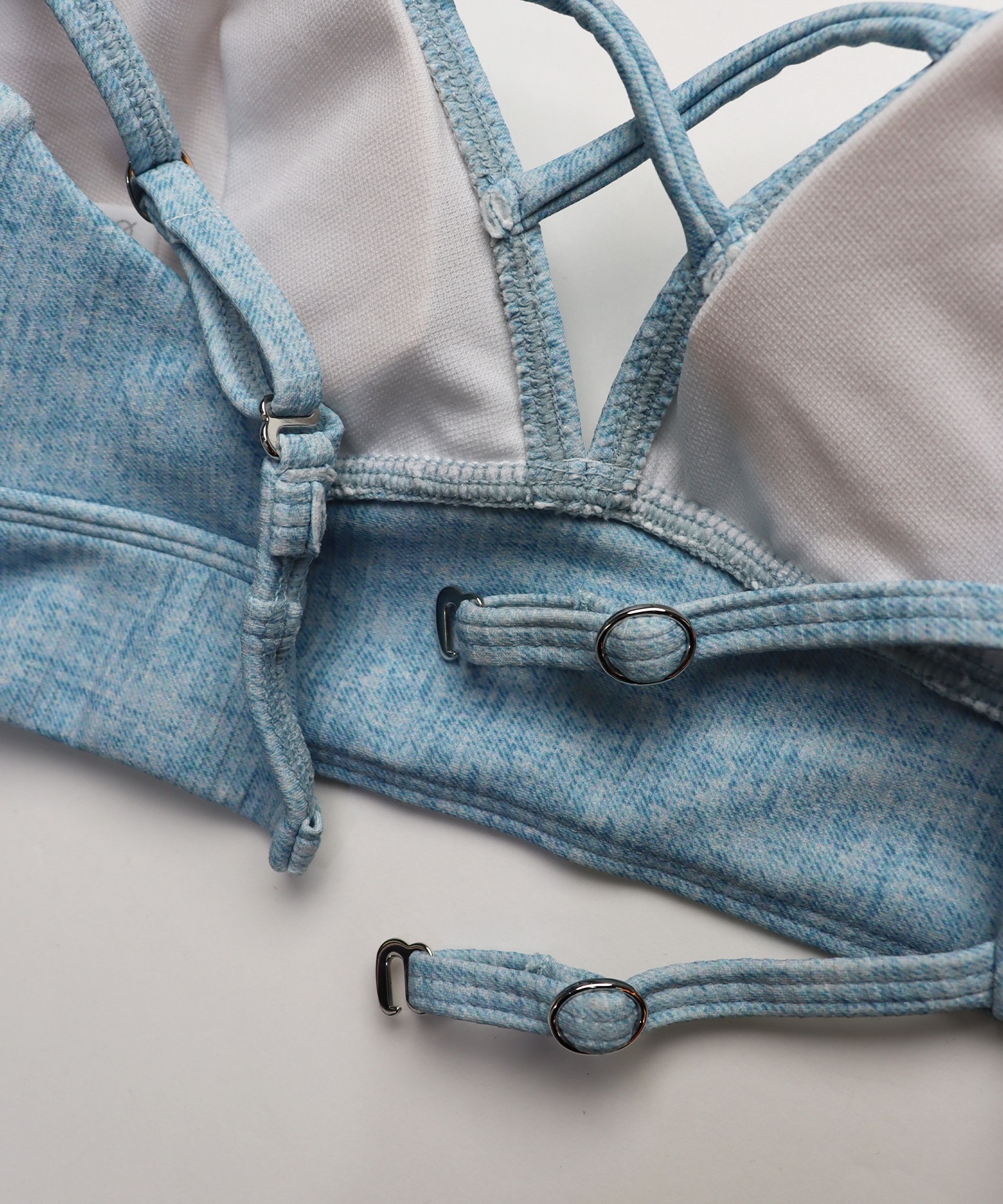 GYDA ジェイダ 水着 レディース セット ニットタンク 3点セット 404030(WHT-9)