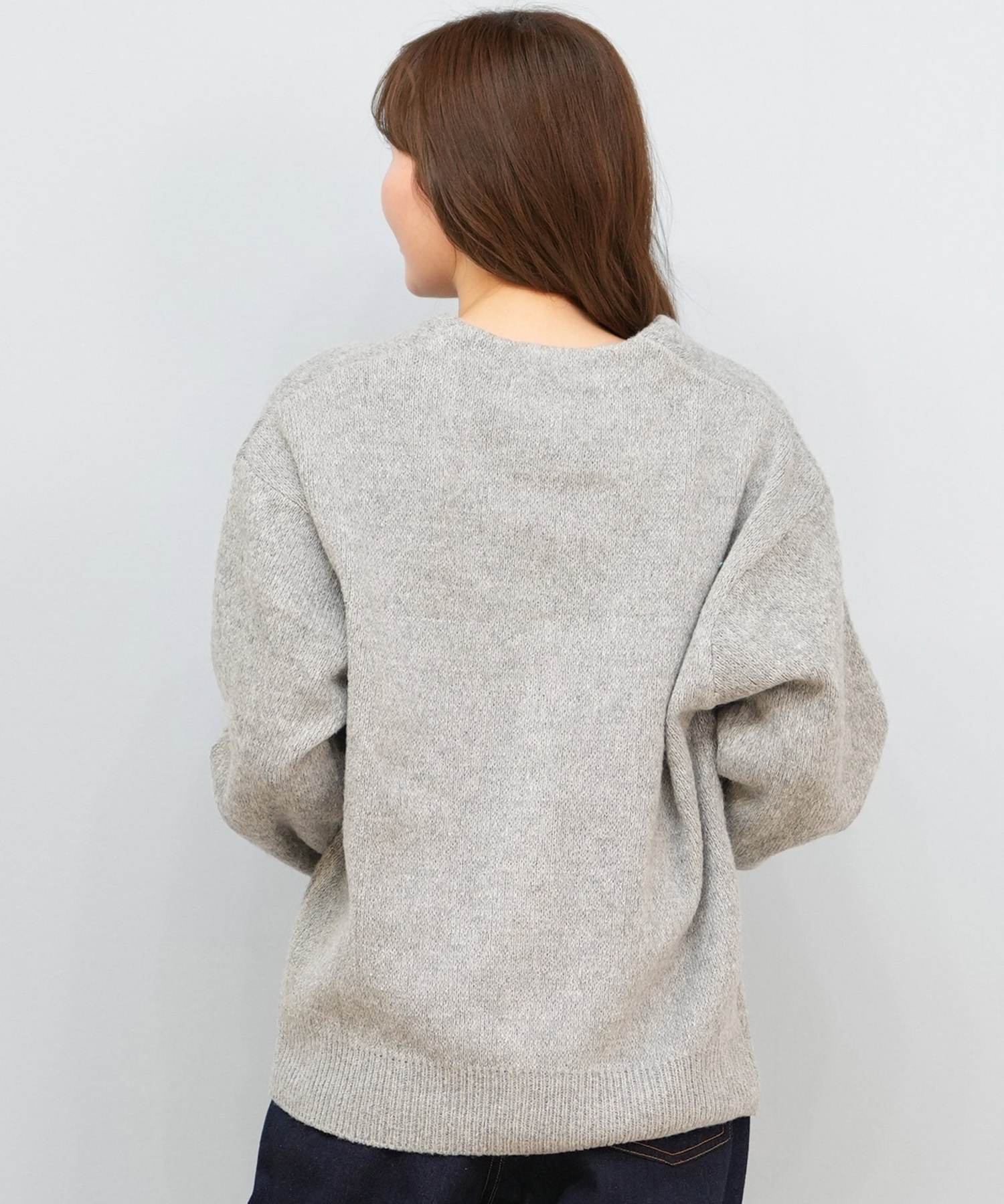 BEVERY HILLS P.C ビバリーヒルズポロクラブ ニット セーター カーディガン レディース シンプル ワンポイント 5487-6750(01RD-M)