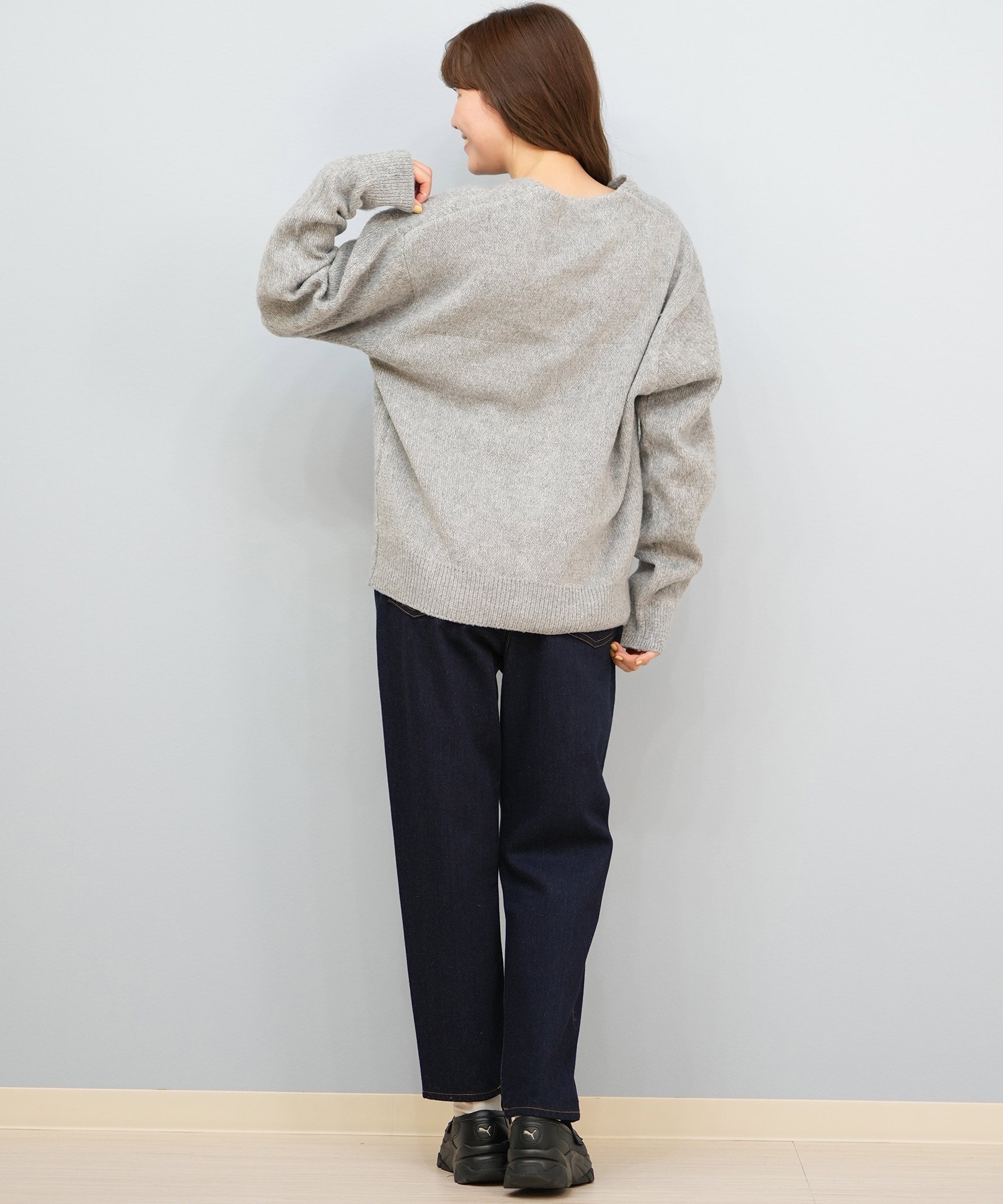 BEVERY HILLS P.C ビバリーヒルズポロクラブ ニット セーター カーディガン レディース シンプル ワンポイント 5487-6750(01RD-M)