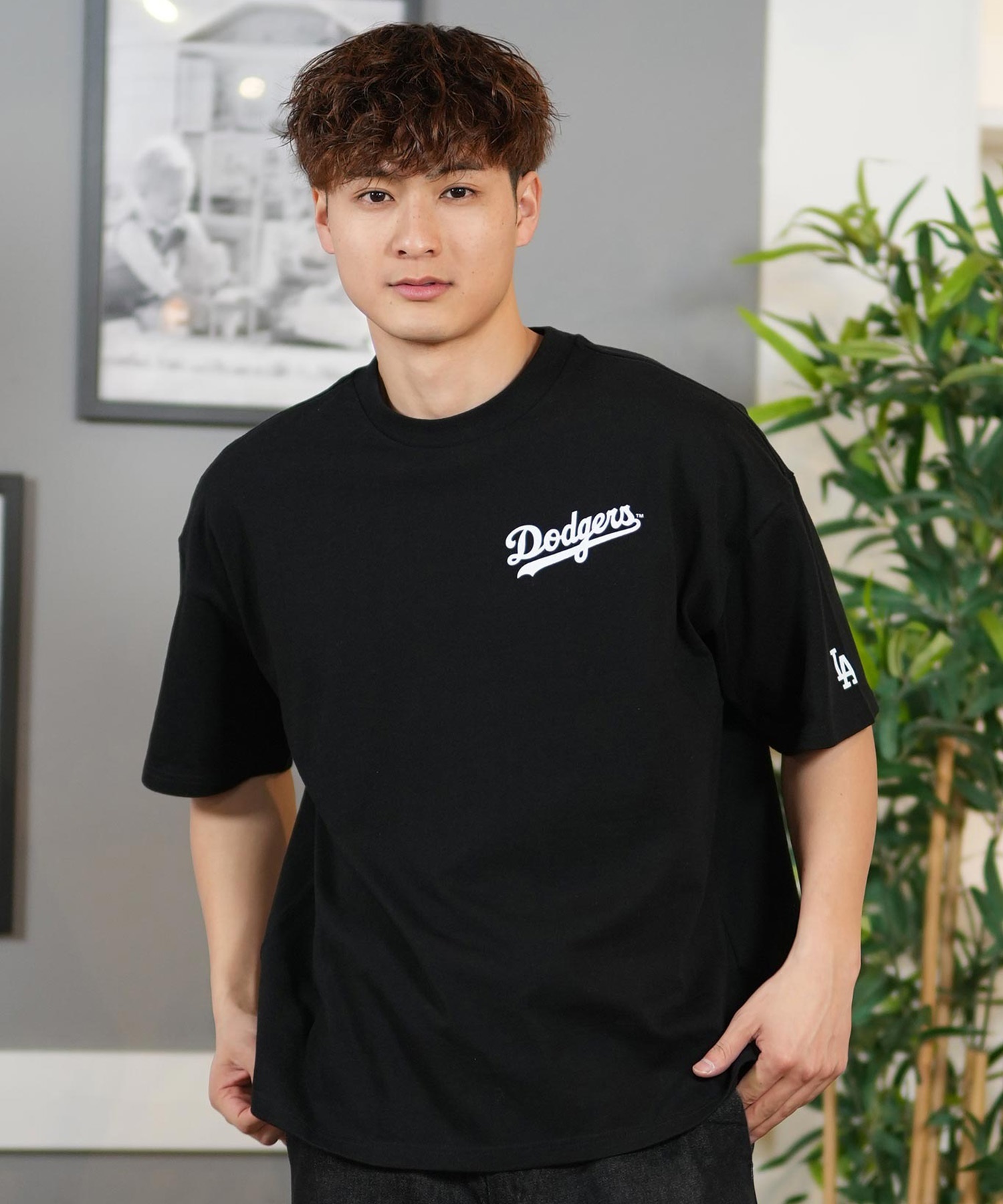Fanatics ファナティクス 半袖 Tシャツ ロサンゼルス・ドジャース 大谷翔平 背番号 ML0125SS0011 ムラサキスポーツ限定(WHBK-M)