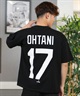 Fanatics ファナティクス 半袖 Tシャツ ロサンゼルス・ドジャース 大谷翔平 背番号 ML0125SS0011 ムラサキスポーツ限定(WHBK-M)
