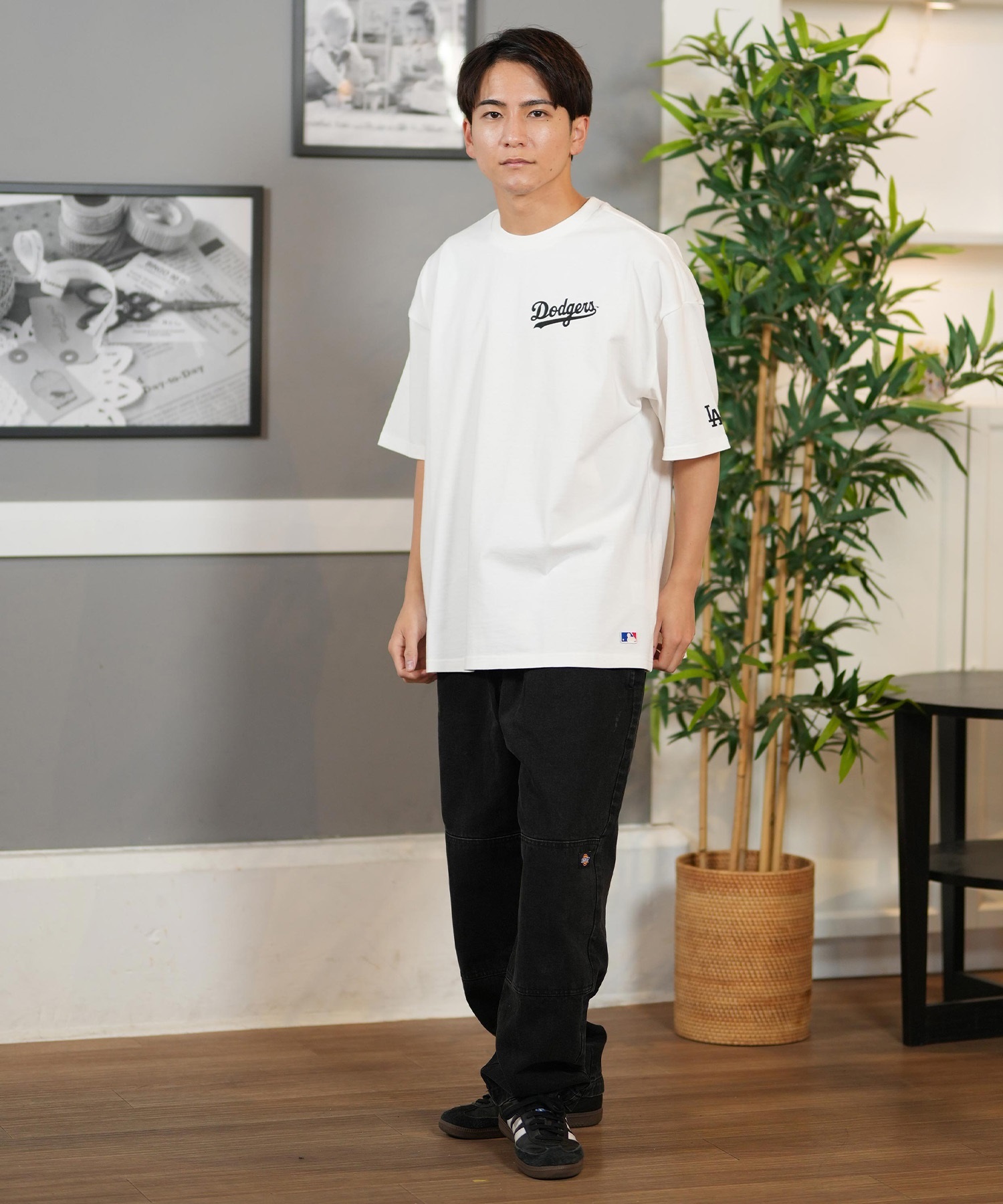 Fanatics ファナティクス 半袖 Tシャツ ロサンゼルス・ドジャース 大谷翔平 背番号 ML0125SS0011 ムラサキスポーツ限定(WHBK-M)