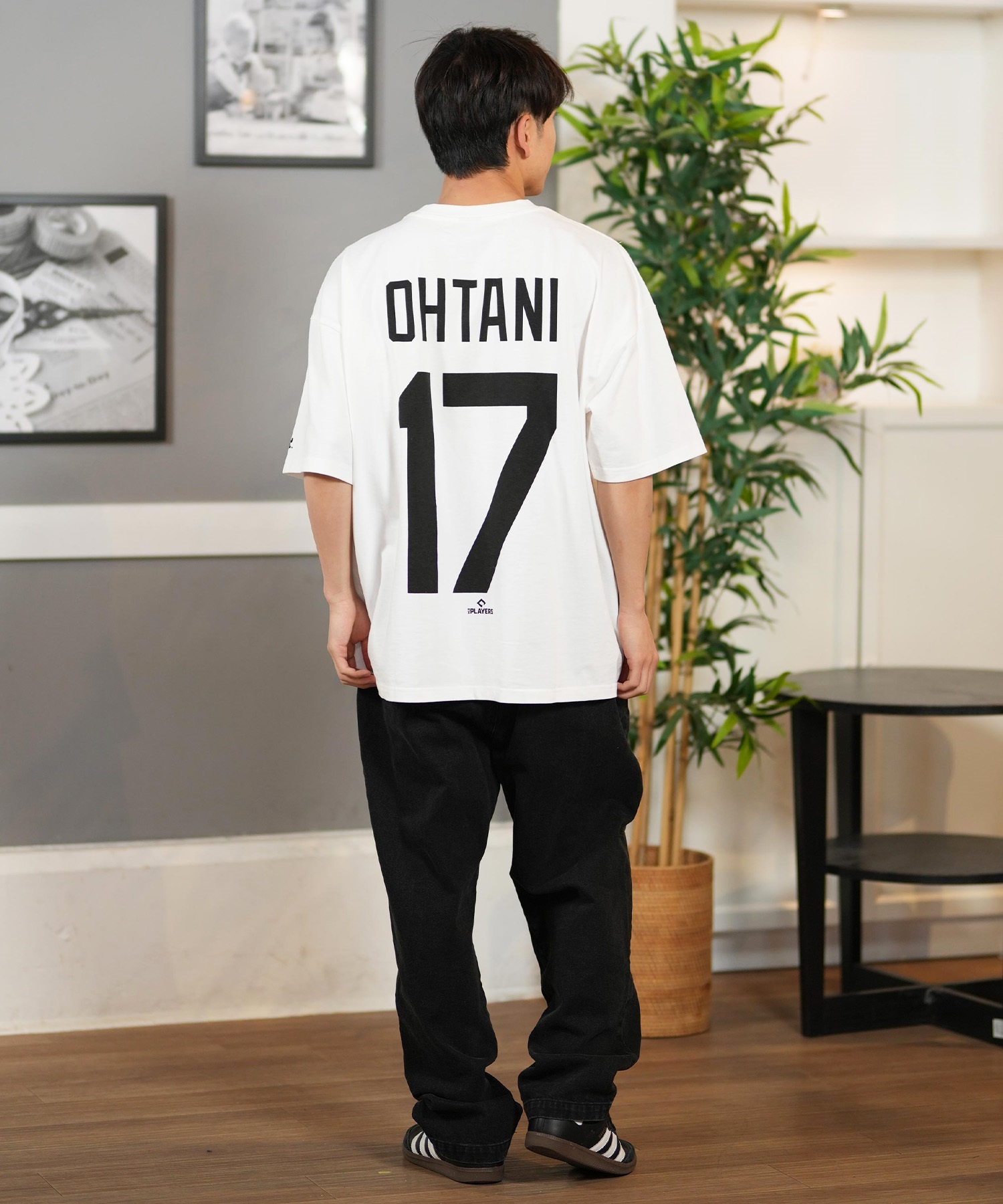 Fanatics ファナティクス 半袖 Tシャツ ロサンゼルス・ドジャース 大谷翔平 背番号 ML0125SS0011 ムラサキスポーツ限定(WHBK-M)