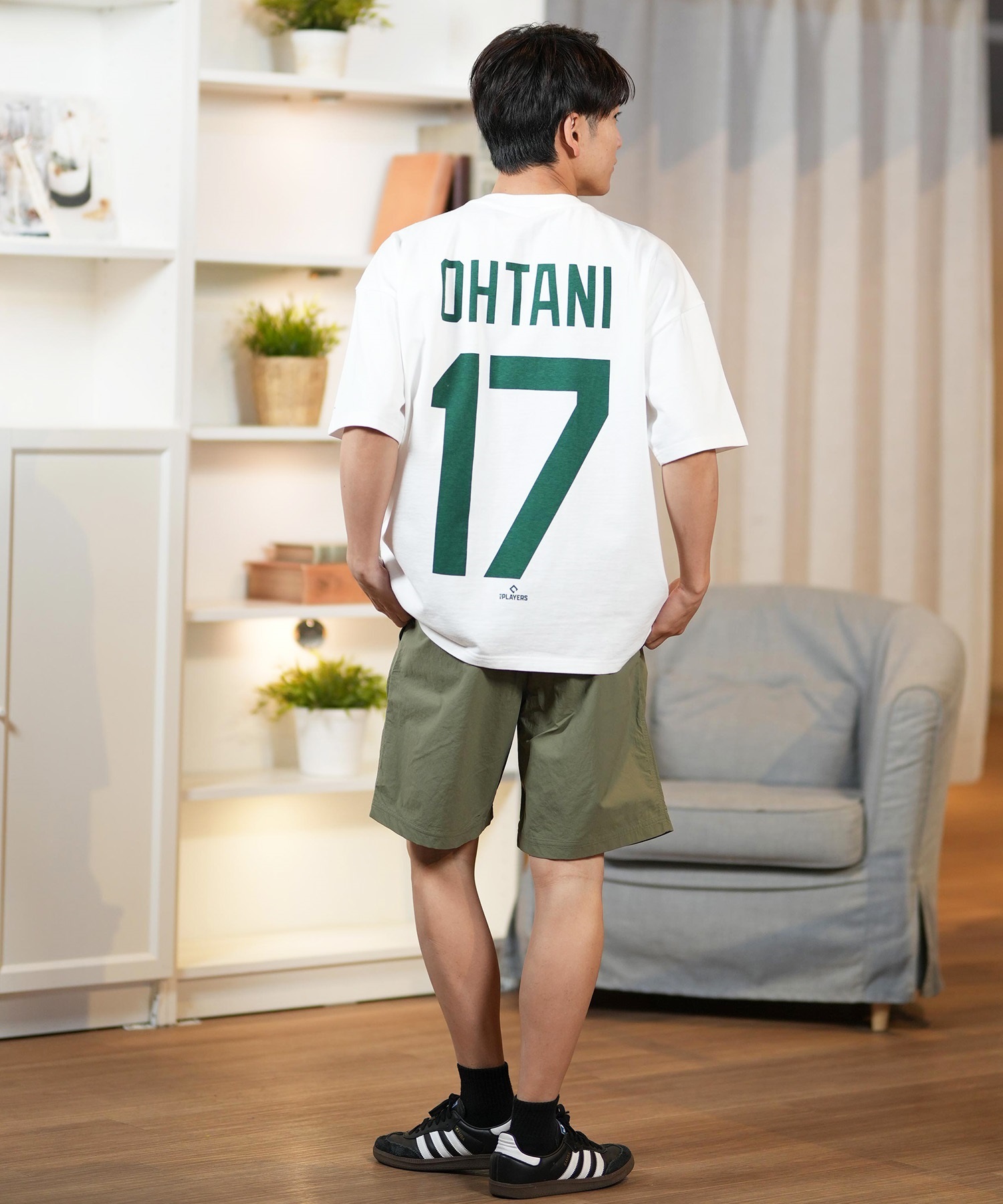 Fanatics ファナティクス 半袖 Tシャツ ロサンゼルス・ドジャース 大谷翔平 背番号 ML0125SS0011 ムラサキスポーツ限定(WHBK-M)