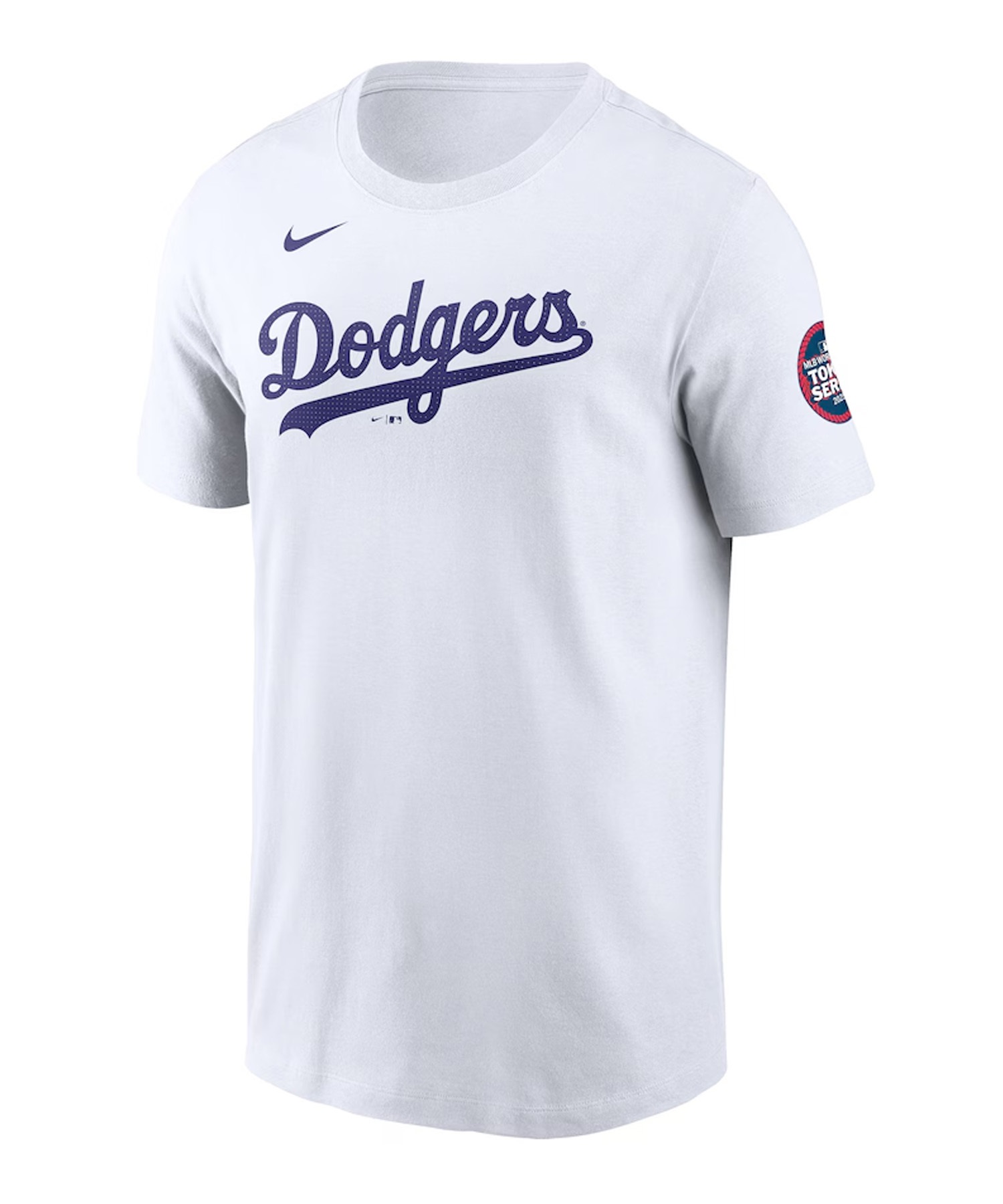 Fanatics ファナティクス NIKE ドジャース 大谷翔平 背番号 Tシャツ MLB 東京シリーズ 開幕戦 袖パッチ N19910ALD901EP(WHITE-M)