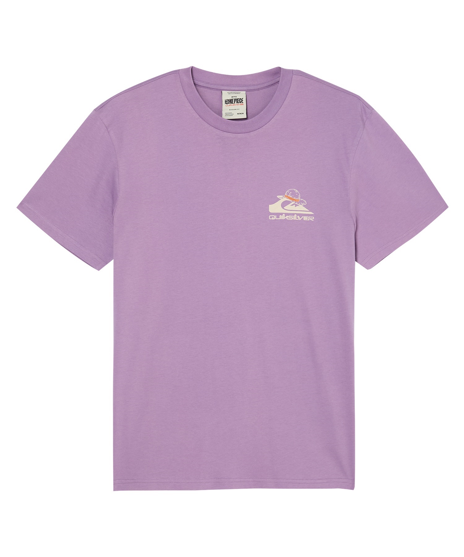 QUIKSILVER クイックシルバー  半袖 Tシャツ メンズ コラボ ONE PIECE X QUIKSILVER MERRY SS EQYZT08510(PLA0-S)