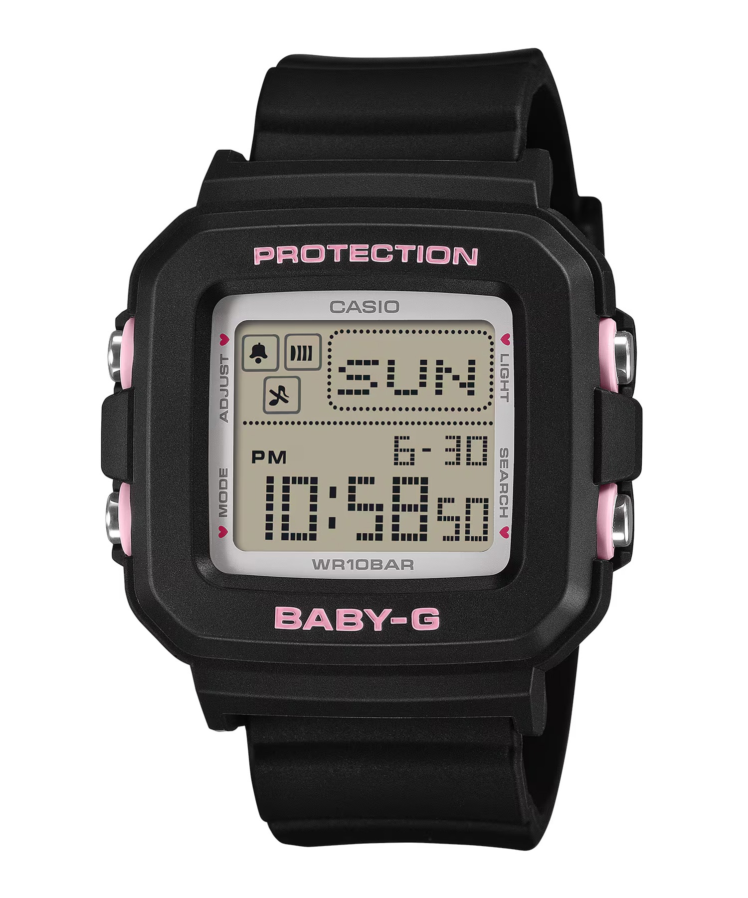 BABY-G ベイビージー 腕時計 BABY-G＋PLUS BGD-10KH-1JR(BK-ONE)