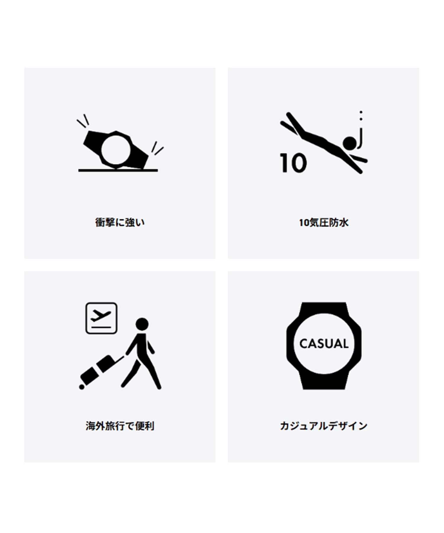 BABY-G ベイビージー 腕時計 BABY-G＋PLUS BGD-10KH-1JR(BK-ONE)