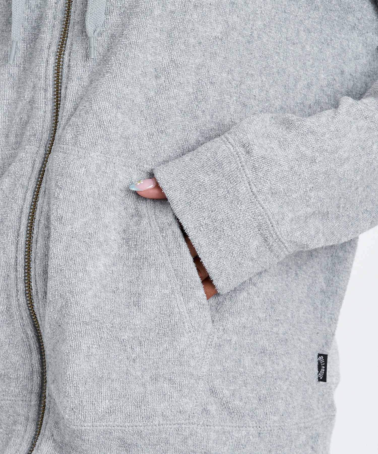 BILLABONG ビラボン ジップアップ パーカー レディース パイル生地 セットアップ対応 BG013017(SCS-M)