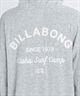 BILLABONG ビラボン ジップアップ パーカー レディース パイル生地 セットアップ対応 BG013017(SCS-M)