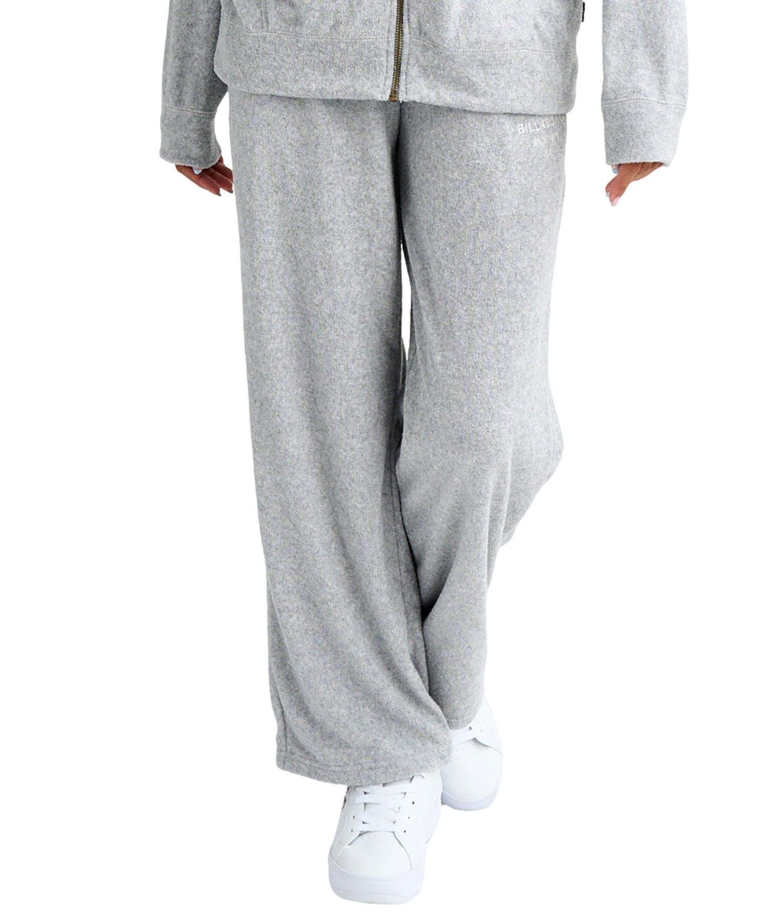 BILLABONG ビラボン ロングパンツ レディース パイル生地 セットアップ対応 BG013707(GRY-M)