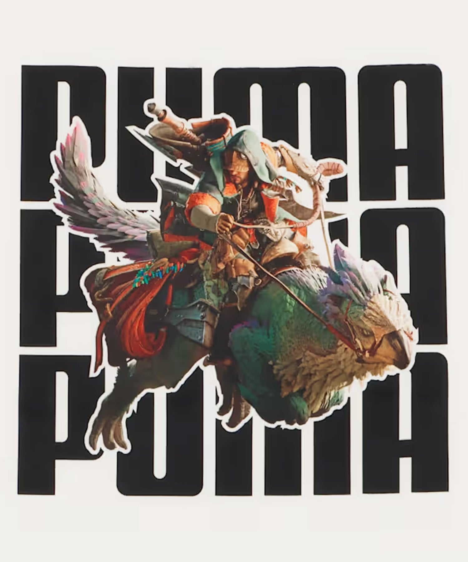 PUMA プーマ 半袖 Tシャツ メンズ モンスターハンターワイルズ コラボレーション 636486(01-M)