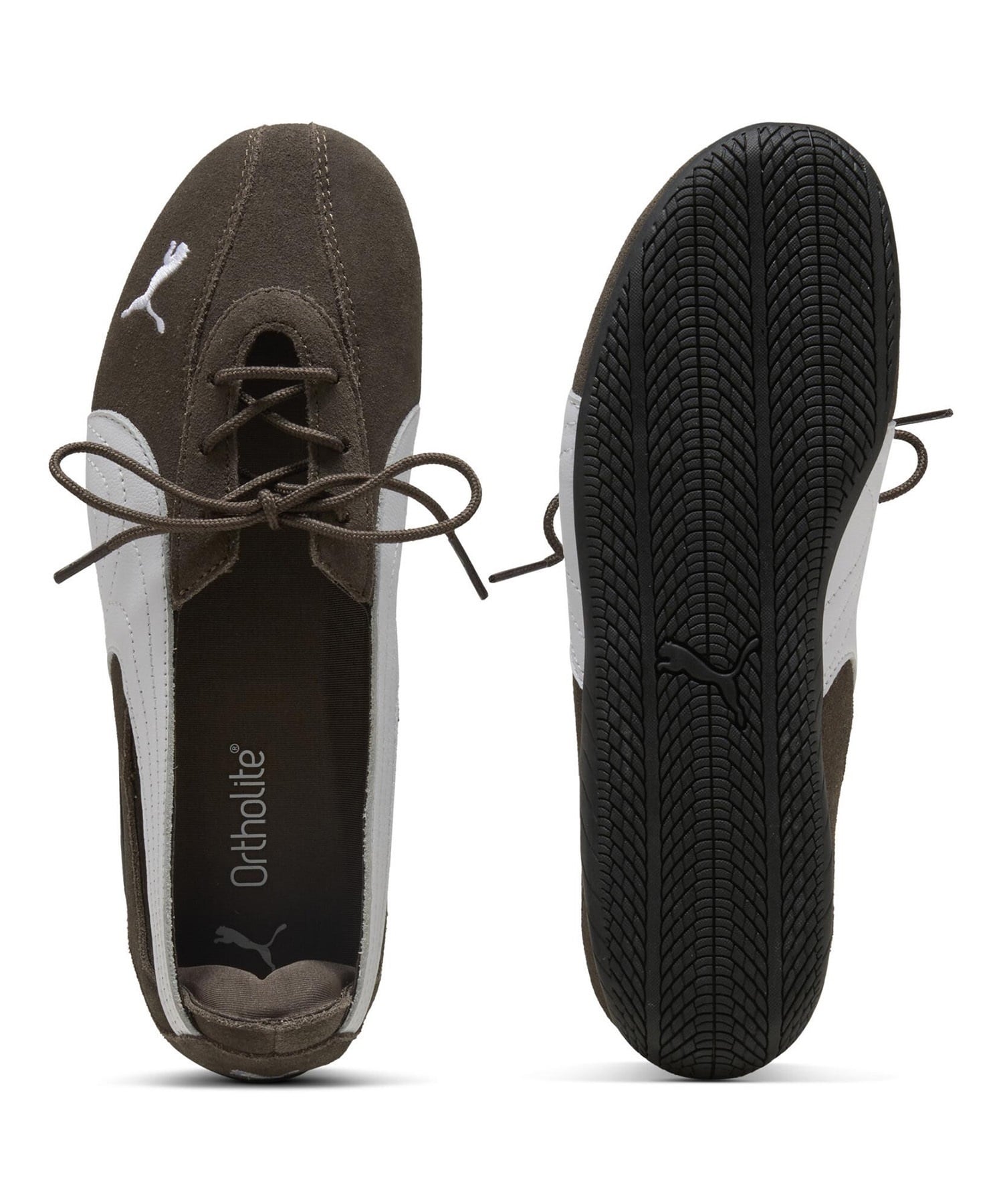 PUMA プーマ スニーカーパンプス SPEEDCAT BALLET NOVA WNS スピードキャット 408340(02-23.0cm)