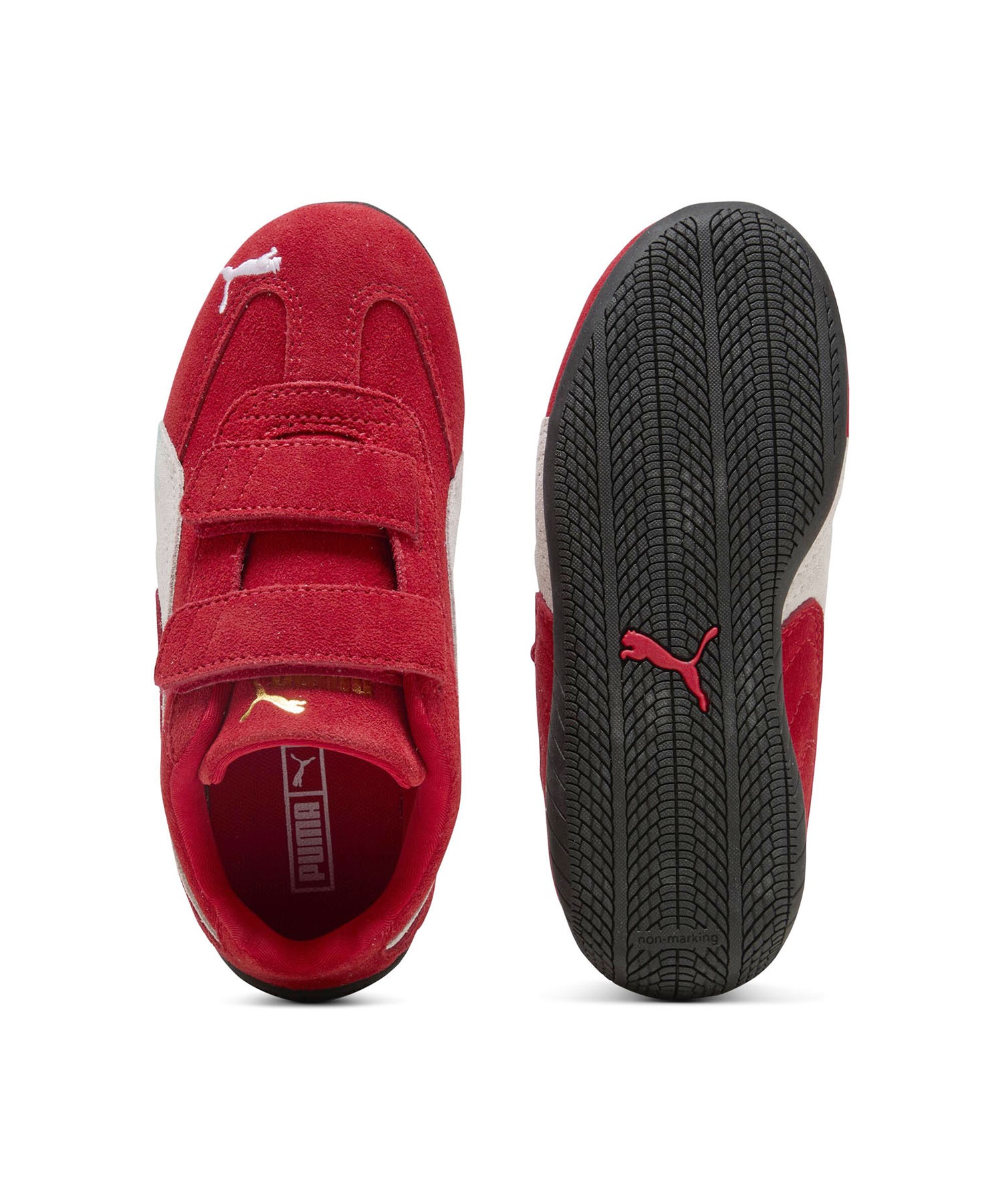 PUMA プーマ スニーカー キッズ ジュニア 子供 スピードキャット SPEEDCAT OG V PS 405960(01-17.0cm)