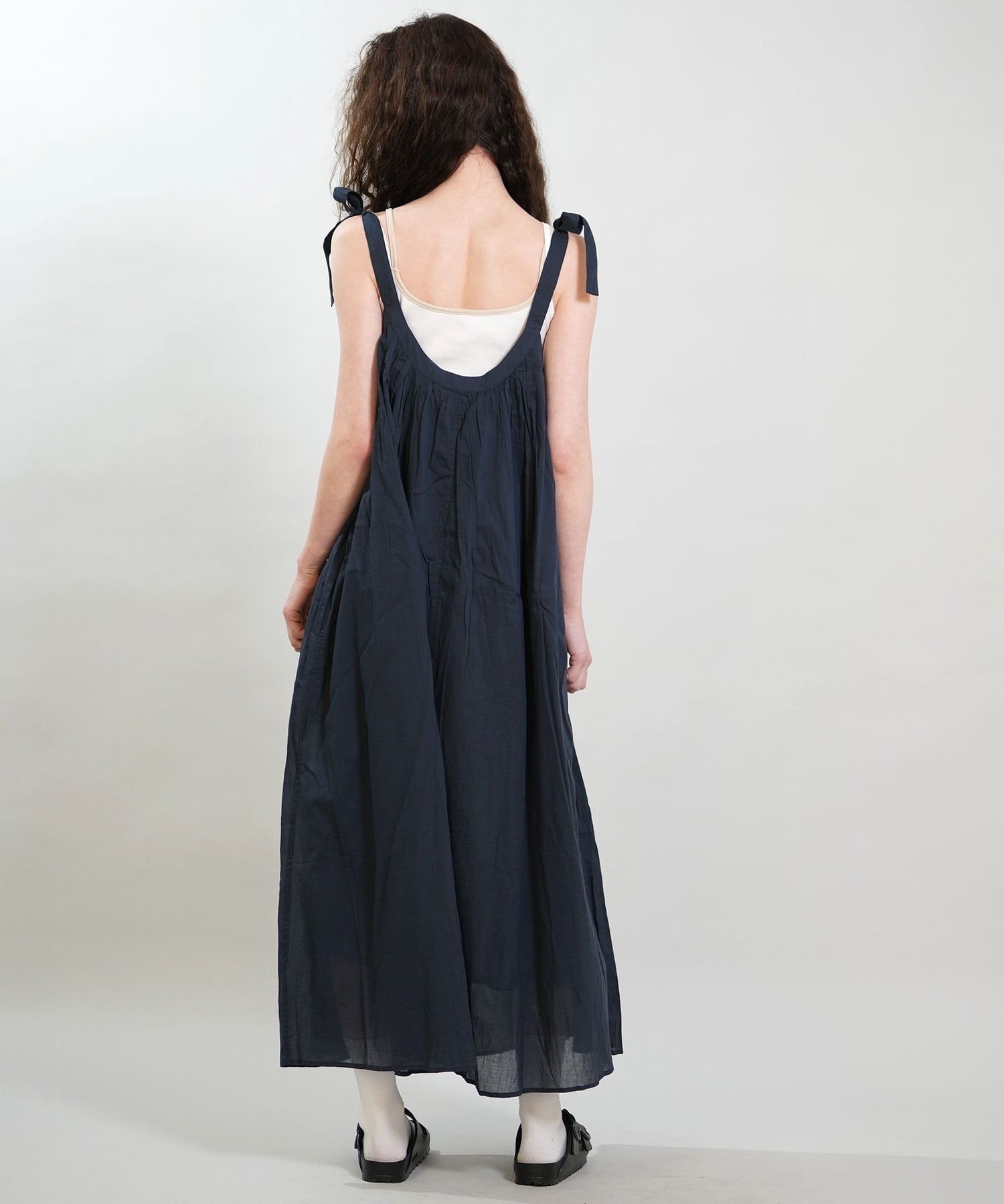 RIKKA FEMME リッカファム ワンピース レディース リボンワンピ ロング丈 RF6S-1402(WHT-FREE)