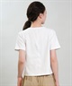 RIKKA FEMME リッカファム 半袖 Tシャツ レディース リブ フロント刺繍 RF6S-2104(WHT-SM)