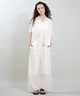 RIKKA FEMME リッカファム ロングパンツ レディース レース刺繍 セットアップ対応 RF6S-3101(WHT-FREE)