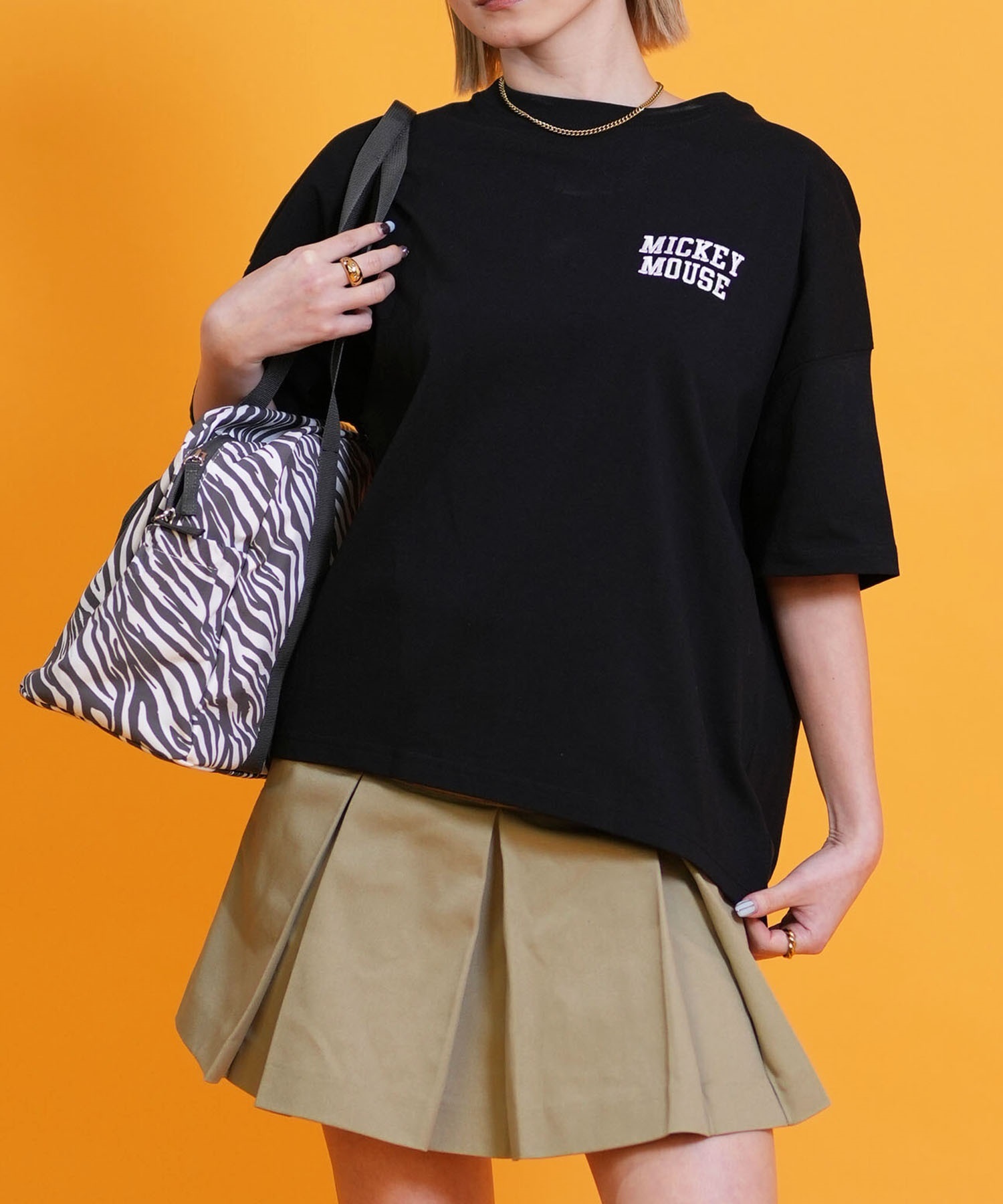 RIKKA FEMME リッカファム バッグ ボストンバッグ アニマル柄 RFA6S-0104(BLK-FREE)