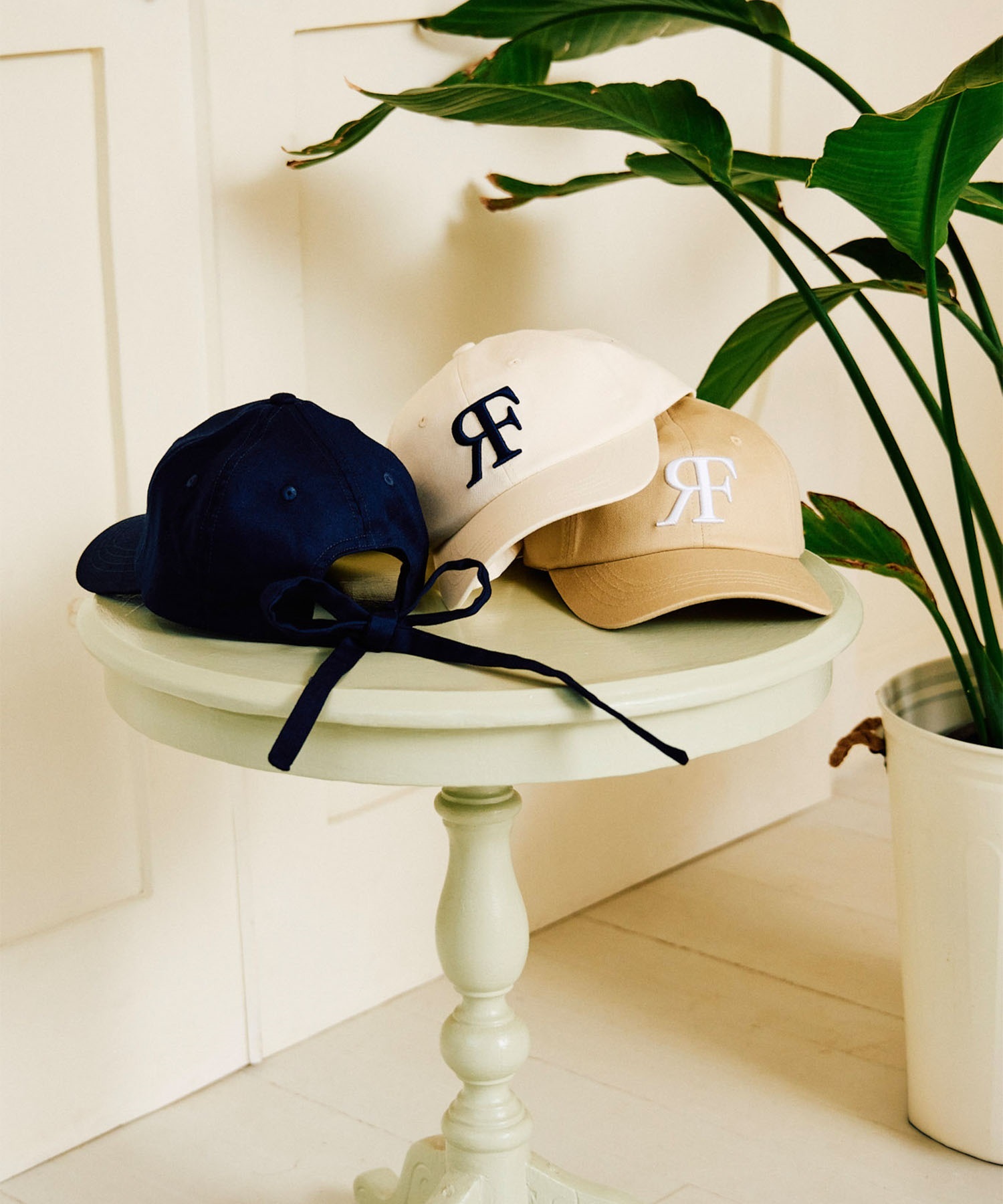 RIKKA FEMME リッカファム キャップ リボンロゴキャップ RFA6S-1101(BEG-FREE)