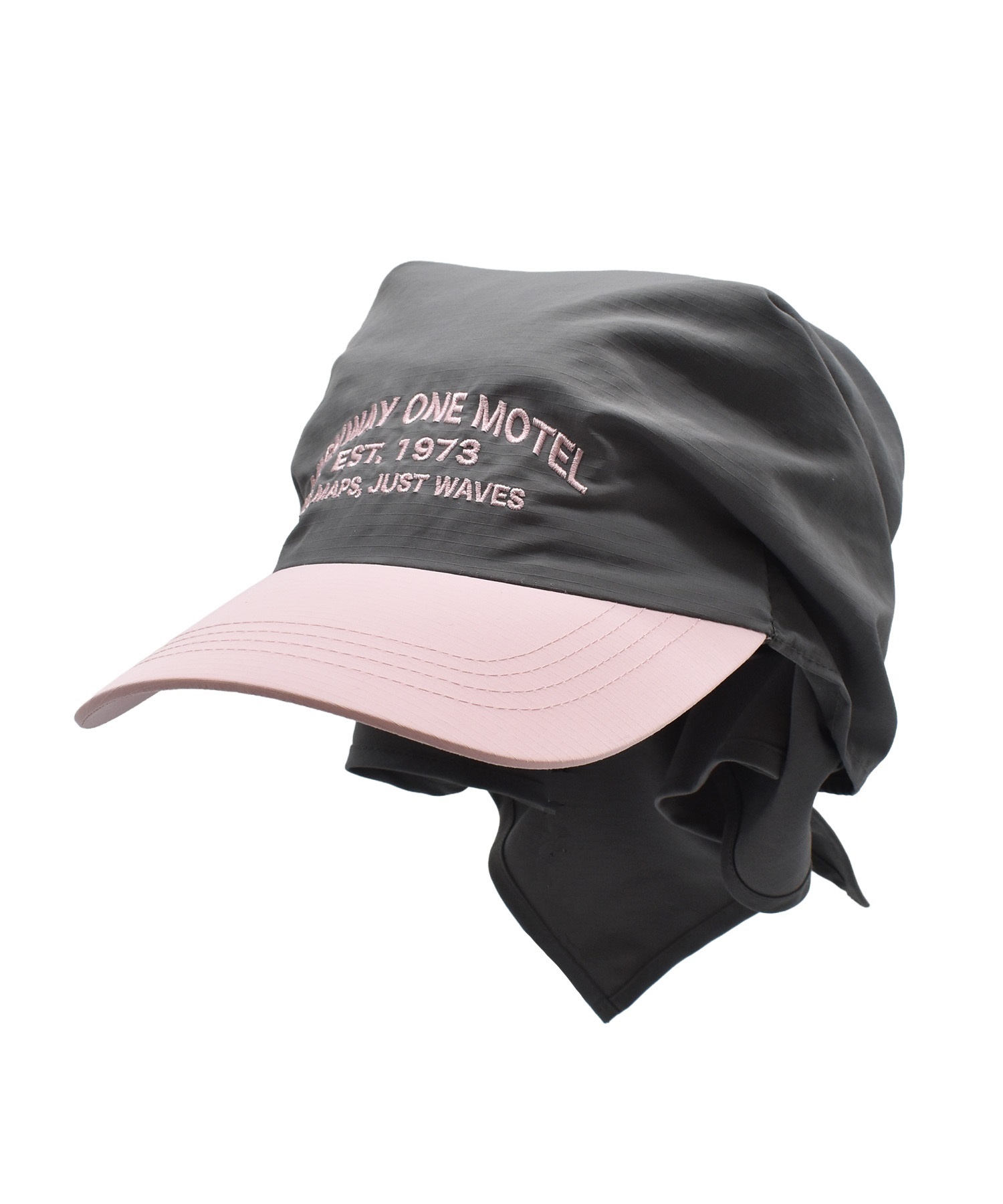 RIKKA FEMME リッカファム キャップ つば付きバンダナ UVバンダナキャップ RFA6S-1102(BEG-FREE)