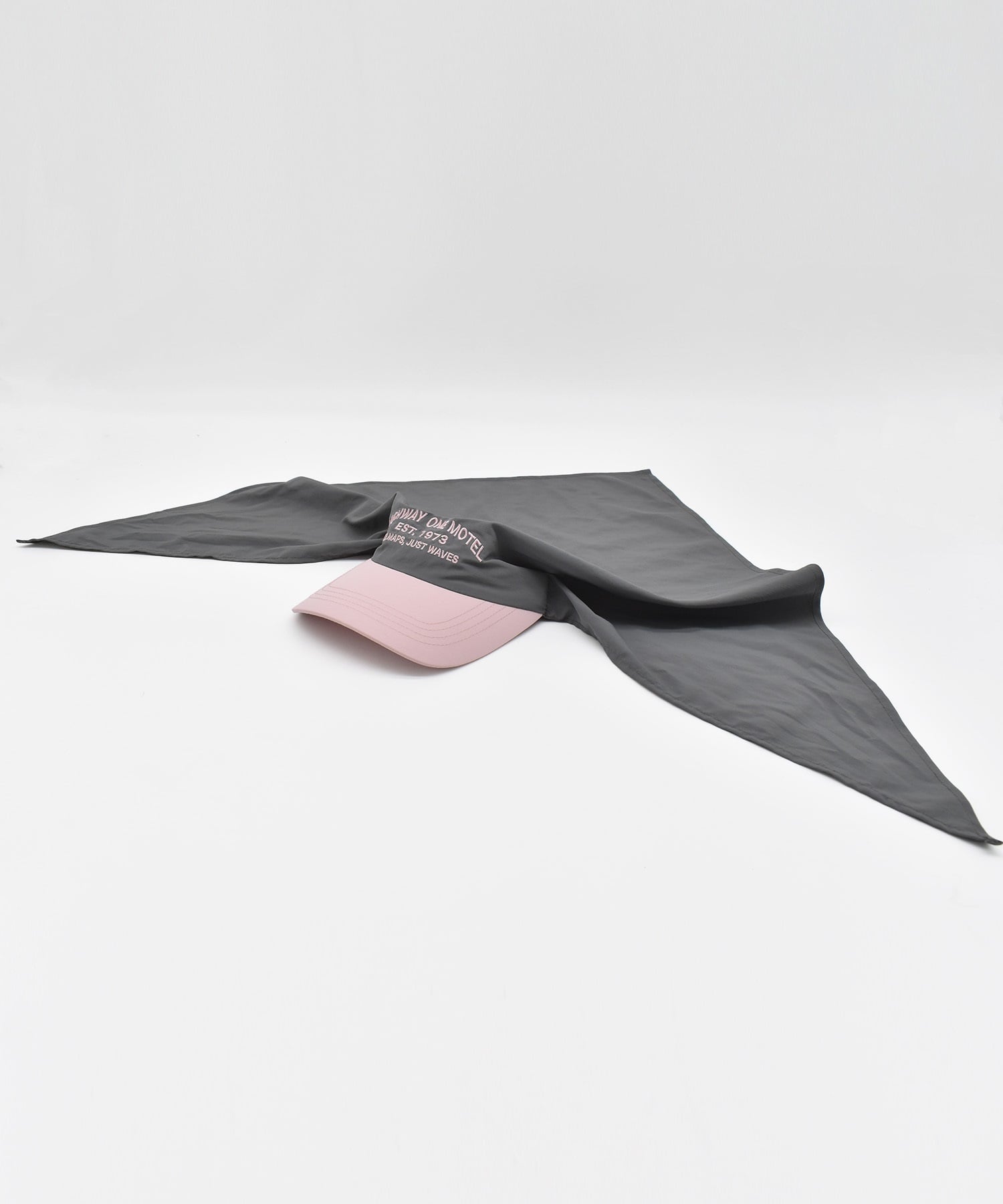 RIKKA FEMME リッカファム キャップ つば付きバンダナ UVバンダナキャップ RFA6S-1102(BEG-FREE)