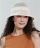 RIKKA FEMME リッカファム ハット バケットハット サマーニットハット RFA6S-1201(BEG-FREE)