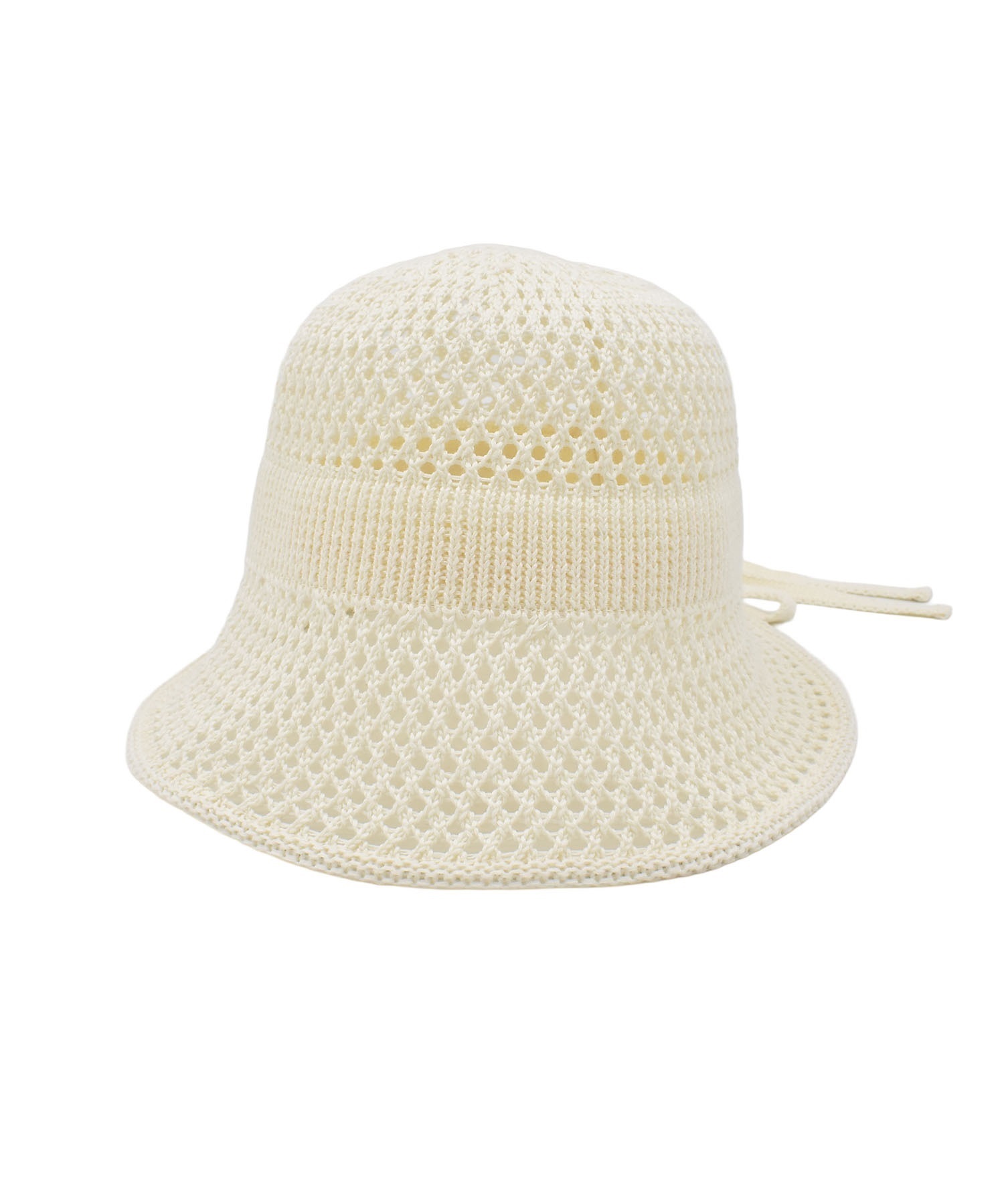 RIKKA FEMME リッカファム ハット バケットハット サマーニットハット RFA6S-1201(BEG-FREE)