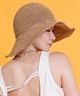 RIKKA FEMME リッカファム ハット ペーパーハット 麦わら帽子 RFA6S-1203(BRN-FREE)