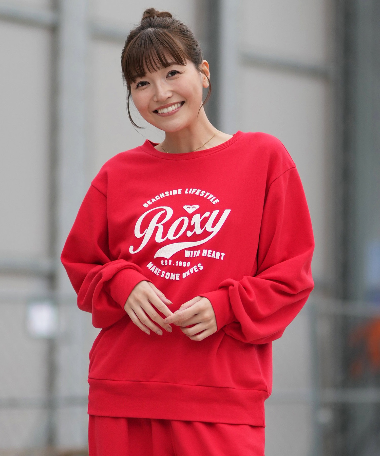 ROXY ロキシー トレーナー スウェット レディース 裏毛 ROXY WITH HEART PULLOVER RPO261072(HER-S)