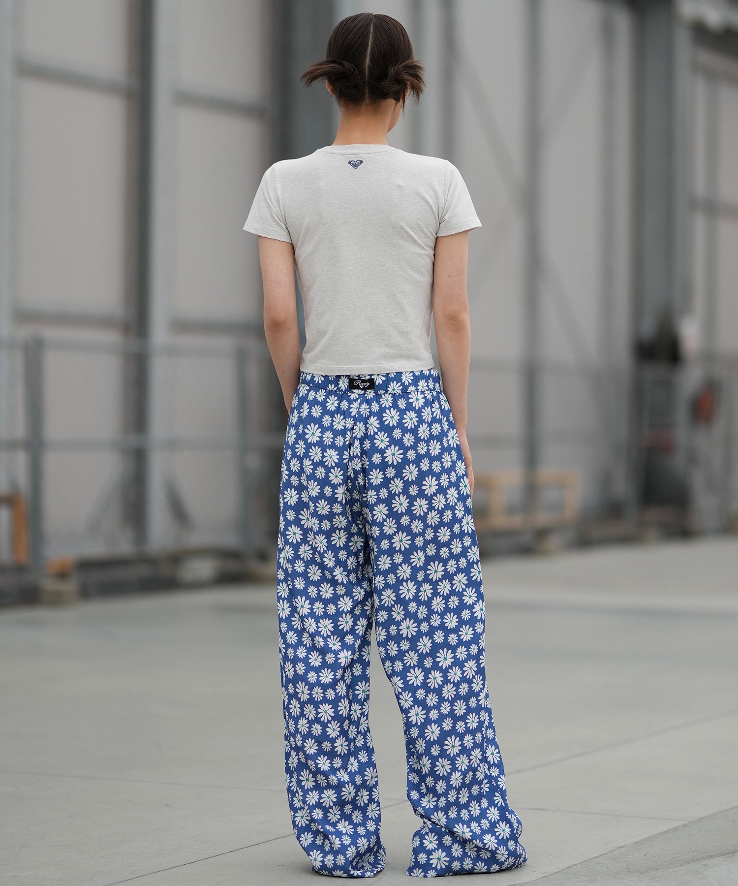 ROXY ロキシー 半袖 Tシャツ レディース チビT 丈短め クロップド丈 RST261086(WHT-M)