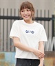 ROXY ロキシー 半袖 Tシャツ レディース WATER SUN AND SURF T RST261642M ムラサキスポーツ限定(GRN-M)