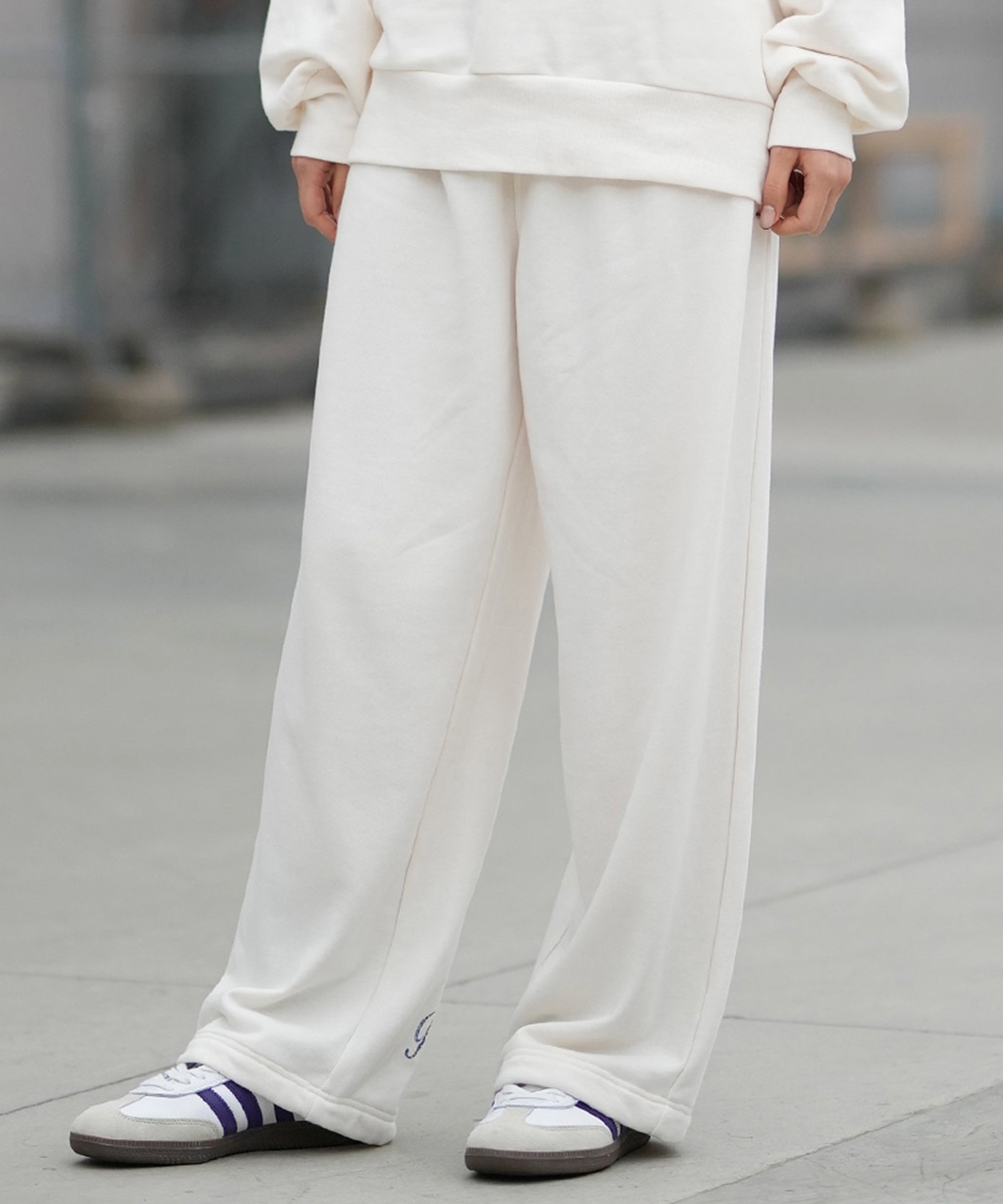 ROXY ロキシー ロングパンツ レディース スウェットパンツ ドローコード付き 裏毛 セットアップ対応 RPT261067(NAT-S)