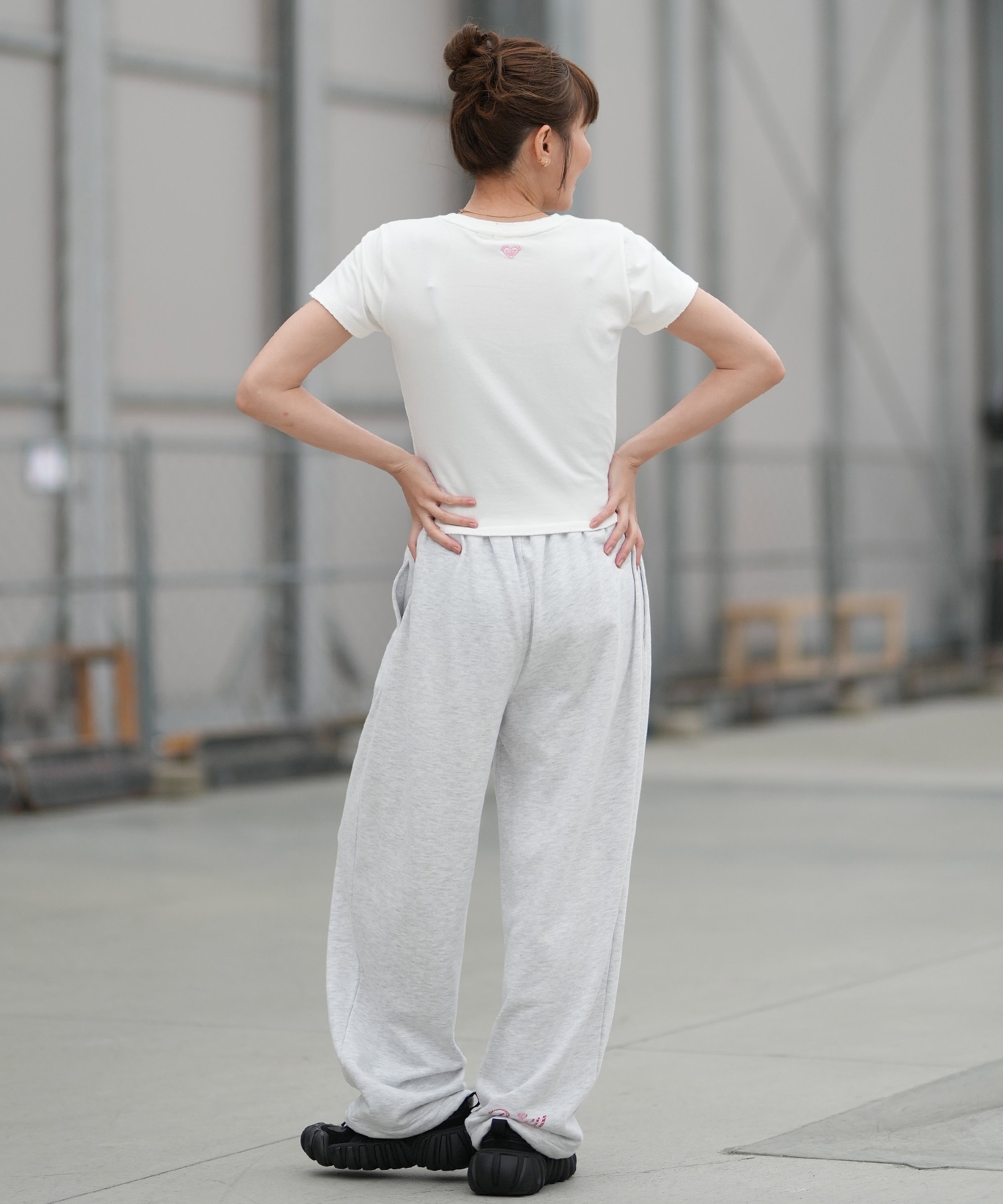 ROXY ロキシー ロングパンツ レディース スウェットパンツ ドローコード付き 裏毛 セットアップ対応 RPT261067(NAT-S)