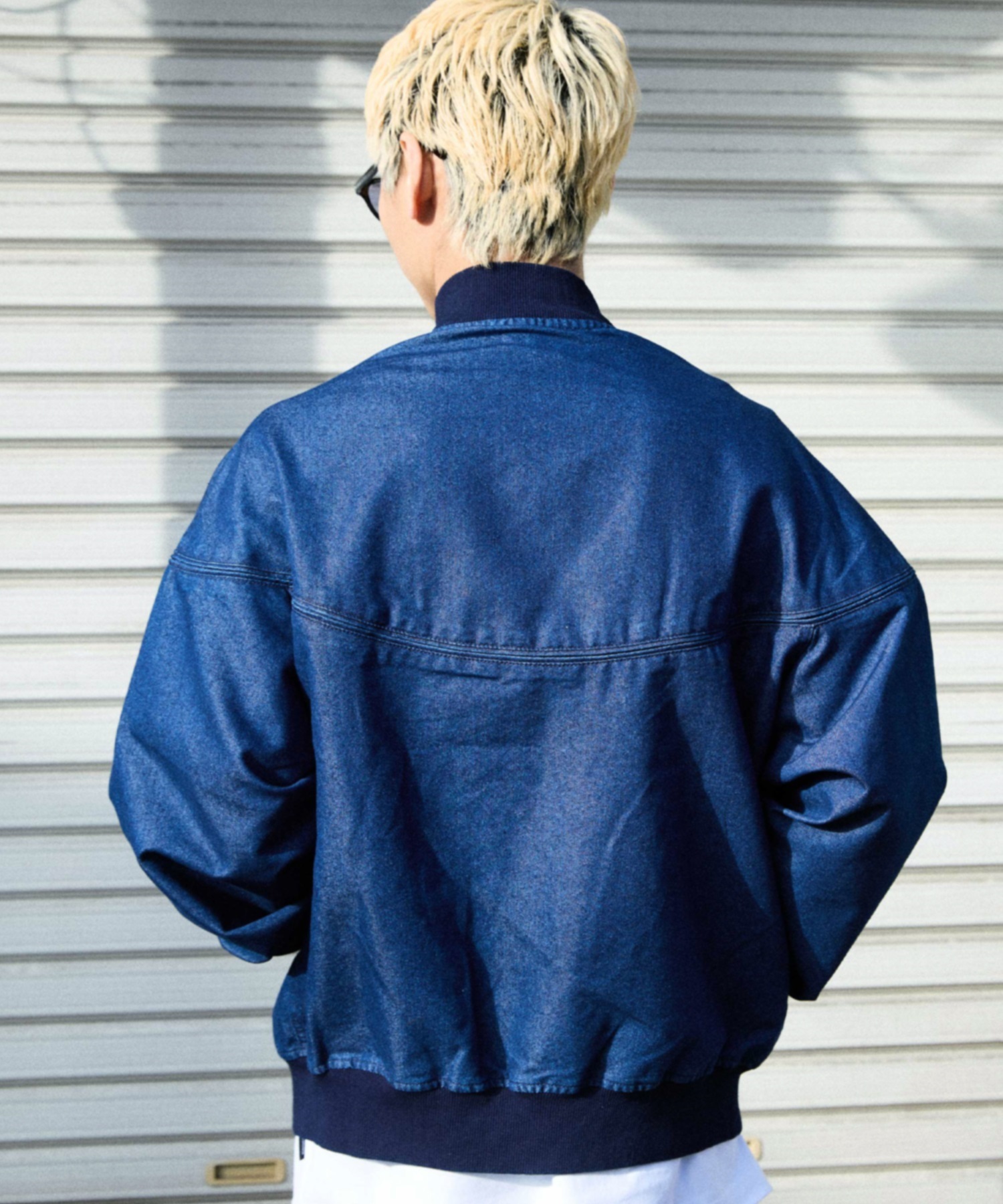 DEAR LAUREL ディアローレル ジャケット メンズ デニム DNM DERBY JACKET ダービージャケット DL26S-0103(NVY-M)