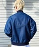 DEAR LAUREL ディアローレル ジャケット メンズ デニム DNM DERBY JACKET ダービージャケット DL26S-0103(NVY-M)