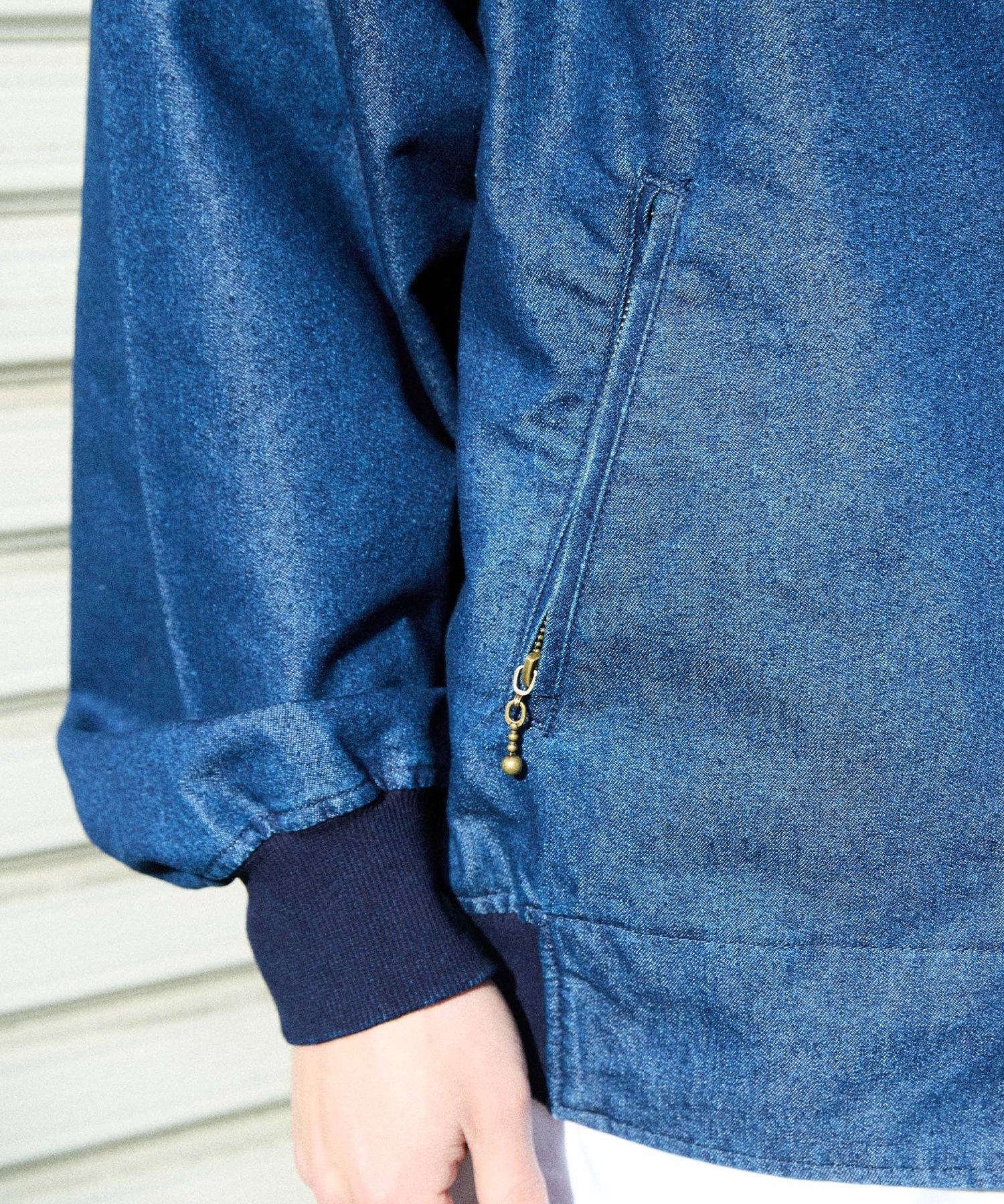 DEAR LAUREL ディアローレル ジャケット メンズ デニム DNM DERBY JACKET ダービージャケット DL26S-0103(NVY-M)