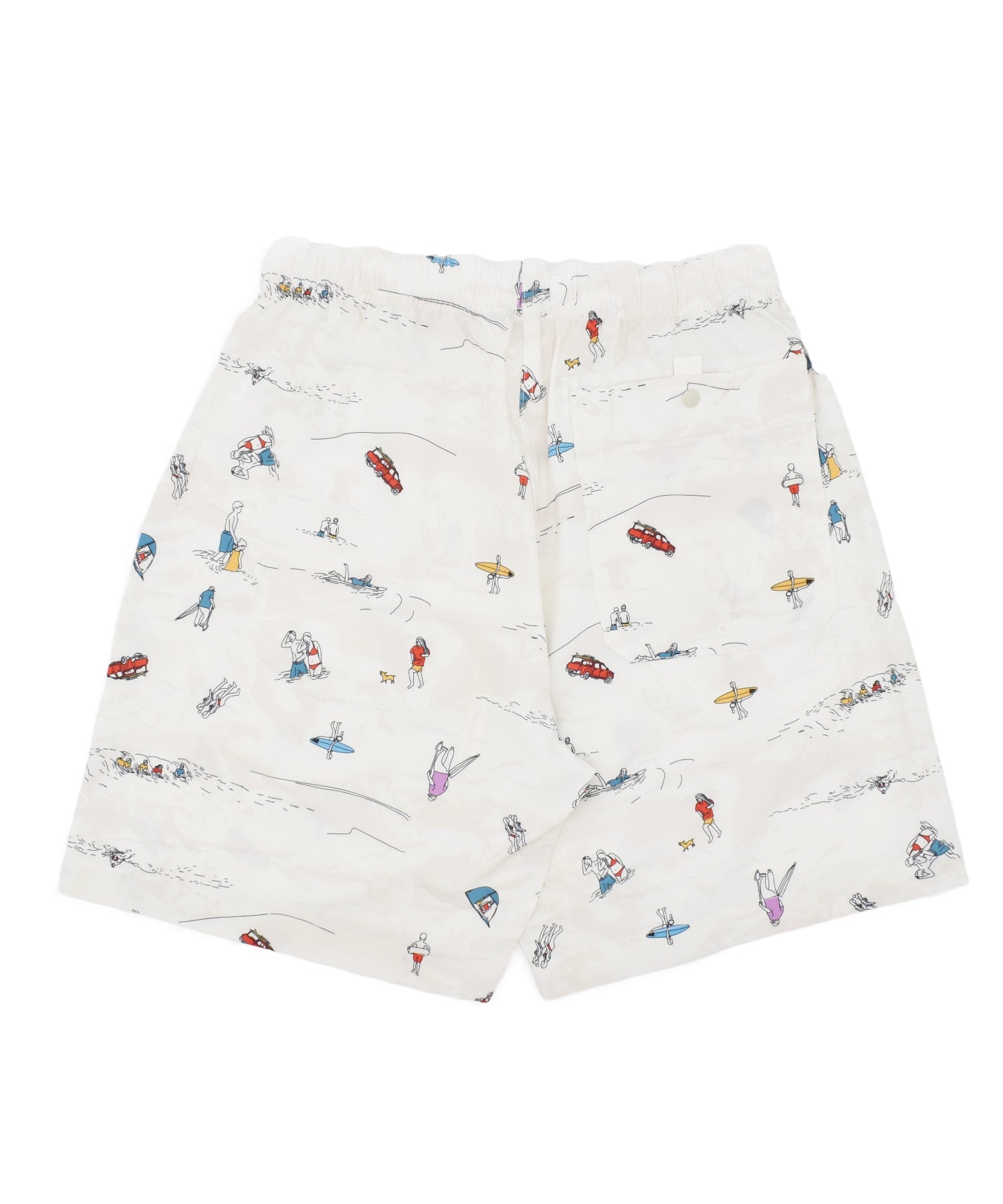 DEAR LAUREL ディアローレル ハーフパンツ ショートパンツ 水陸両用 ショーツ VACATION SHORTS DL26S-3302(BLK-M)