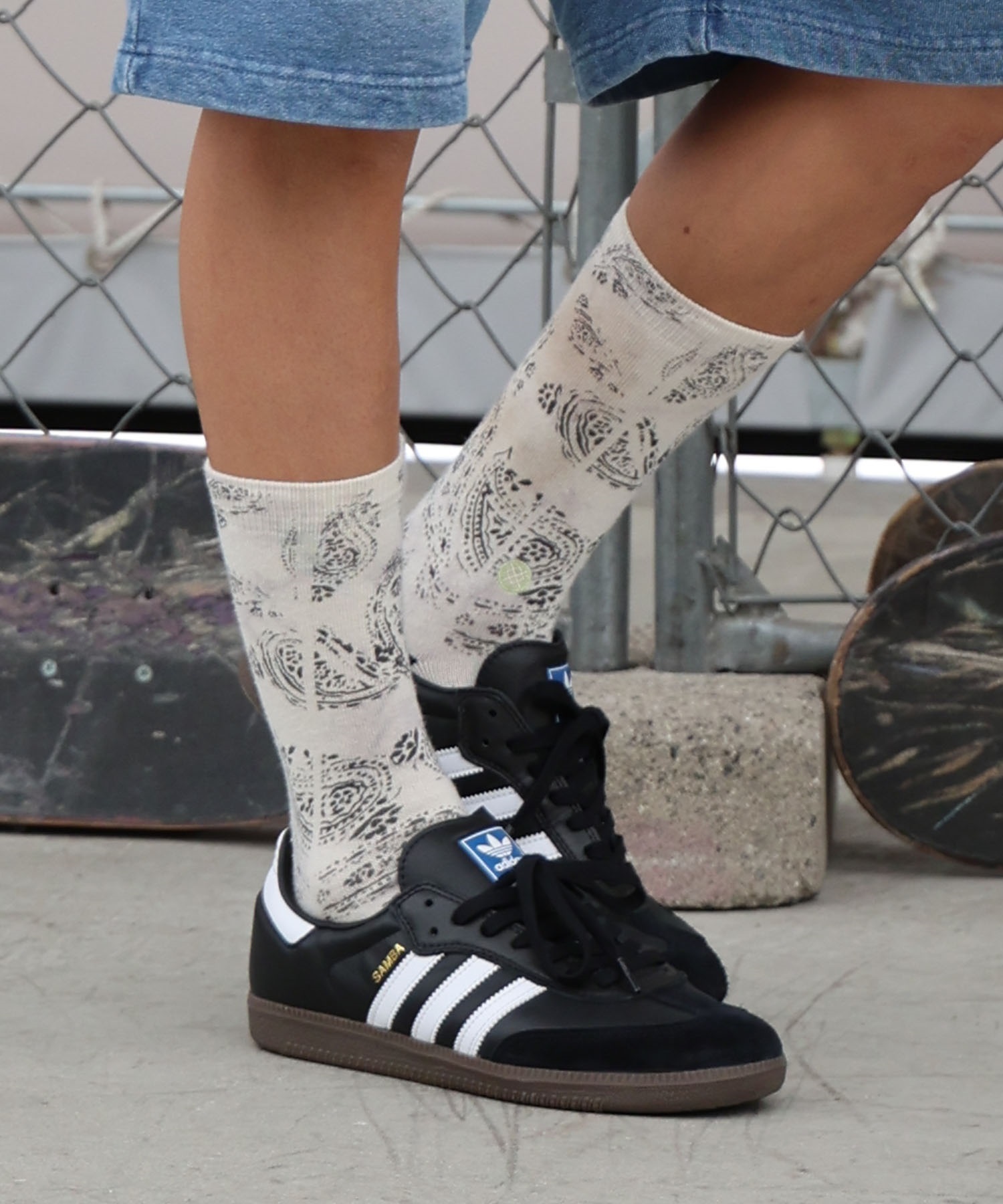 adidas Skateboarding アディダス スケートボーディング スニーカー メンズ レディース  サンバ SAMBA ADV 421261917 IE3100(BK/WT-23.0cm)