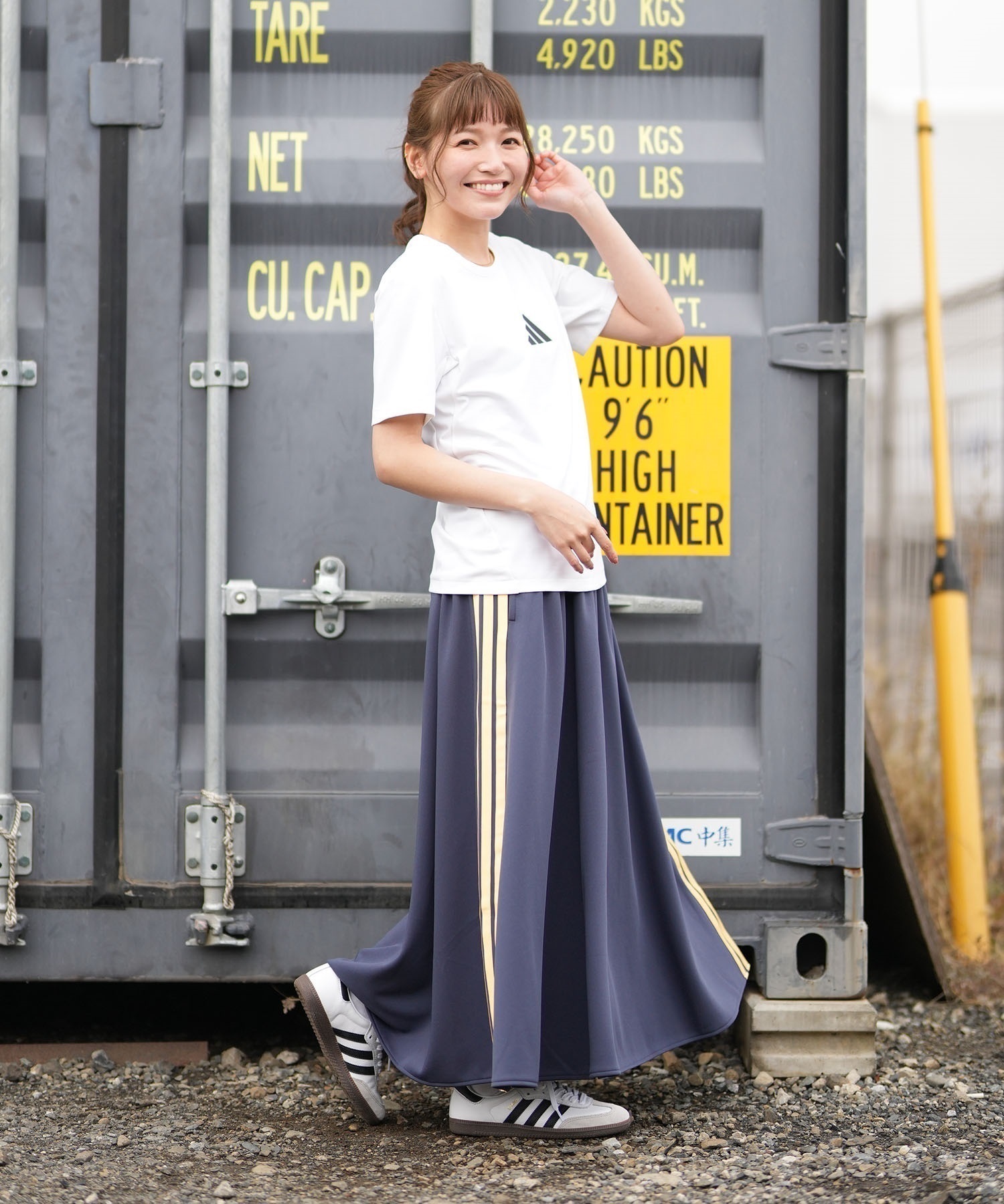 adidas Skateboarding アディダス スケートボーディング スニーカー メンズ レディース  サンバ SAMBA ADV 421261918 GZ8477(WT/BK-23.0cm)