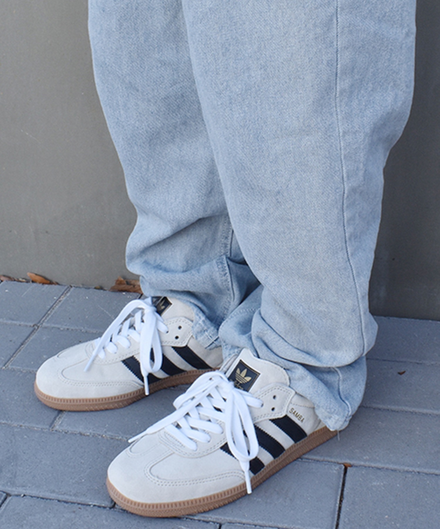 adidas skateboarding アディダス スケートボーディング スニーカー SAMBA ADV サンバ 421261957 JR7108(AMNBK-23.0cm)