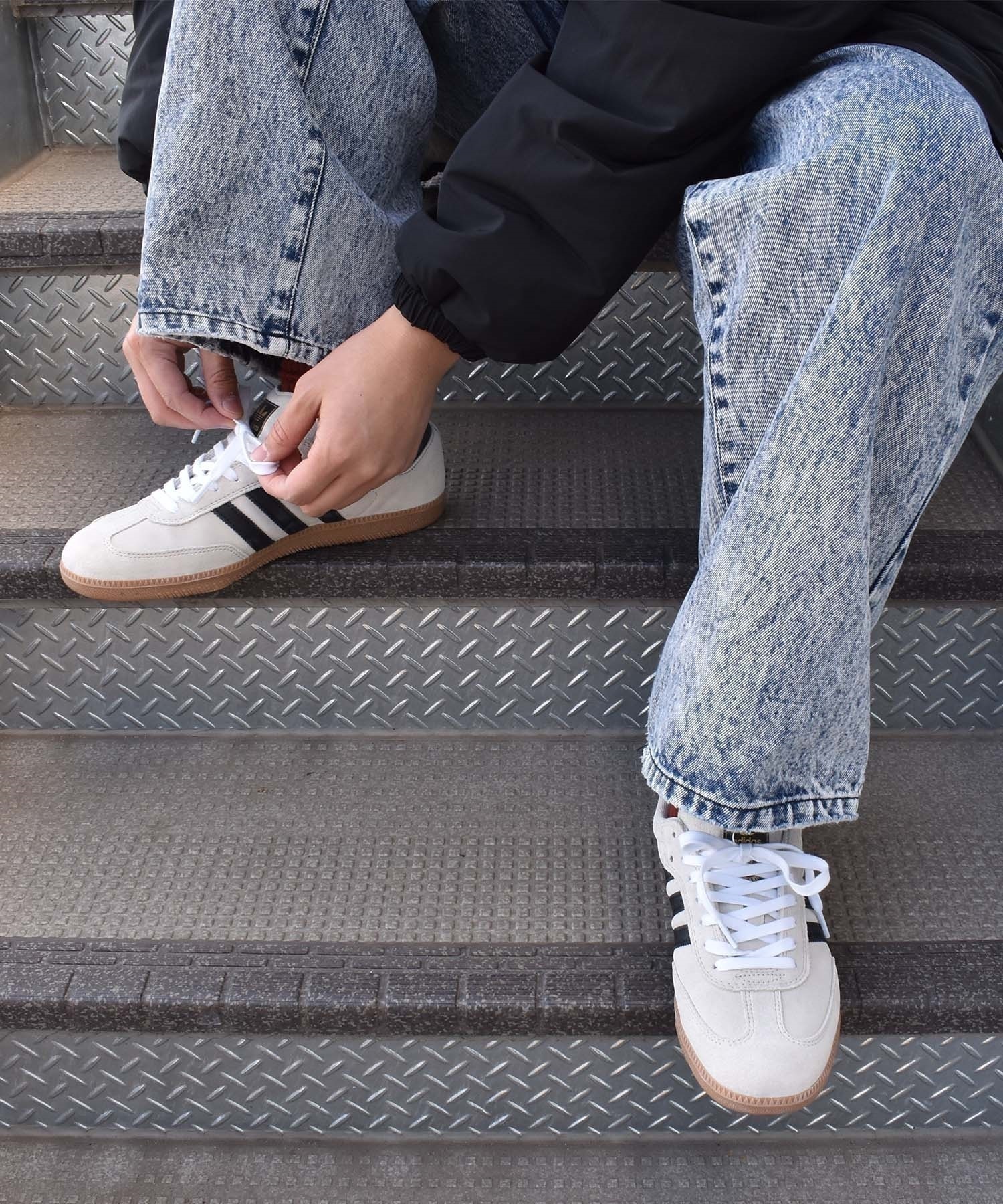 adidas skateboarding アディダス スケートボーディング スニーカー SAMBA ADV サンバ 421261957 JR7108(AMNBK-23.0cm)