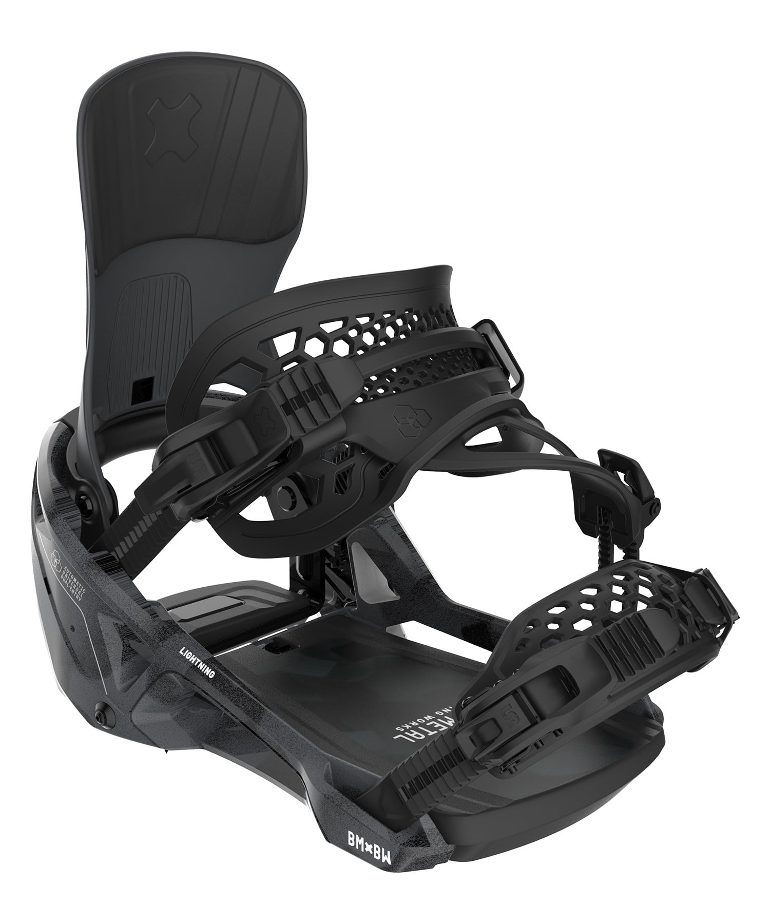 BENTMETAL ベントメタル ライトニングスーパーマチック LIGHTNING SUPERMATIC スノーボード バインディング ビンディング ユニセックス 26-27 早期購入(WHITE-M)