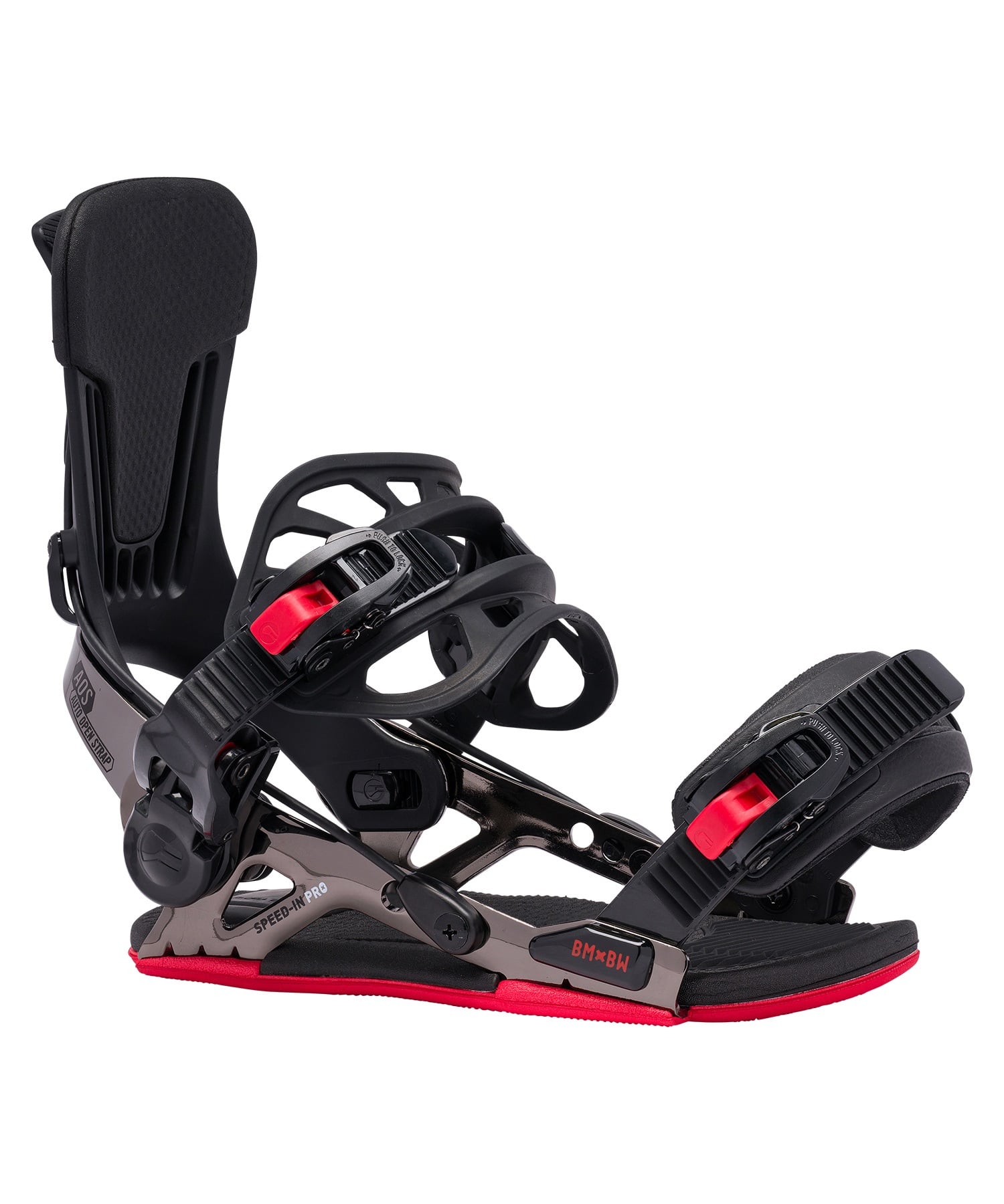 BENTMETAL ベントメタル スピードインプロ SPEED-IN PRO スノーボード バインディング ビンディング リアエントリー メンズ  26-27 早期購入(BLACK-S)