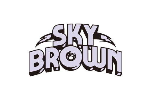 スカイブラウンのロゴ
