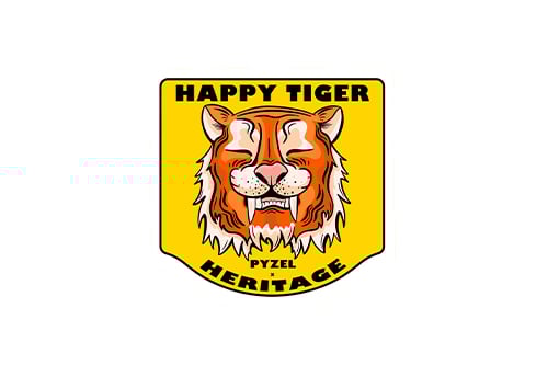 ハッピータイガーのロゴ